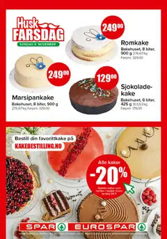 Forhåndsvisning av Spar kundeavis gyldig fra 03.11.2025 | Side: 12 | Produkter: Стельова плита, Sjokolade, Kake, Парфумована вода