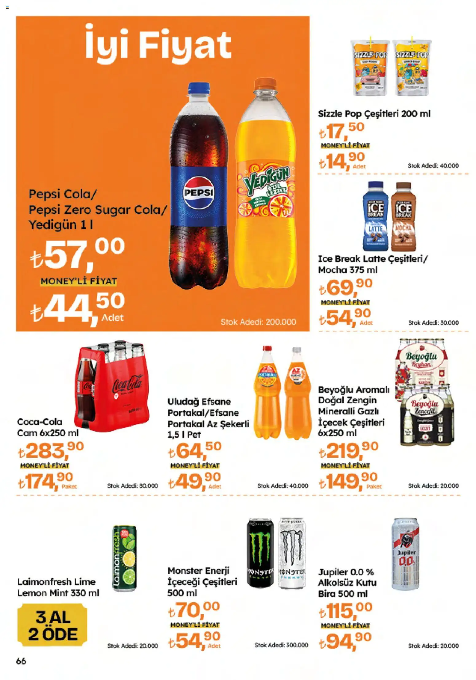 Migros Katalog - 5M Migroskop Dijital - 12.03.2026 tarihinden itibaren geçerlidir | Sayfa: 66 | Ürünler: Kutu, Bira, Portakal, Enerji içeceği