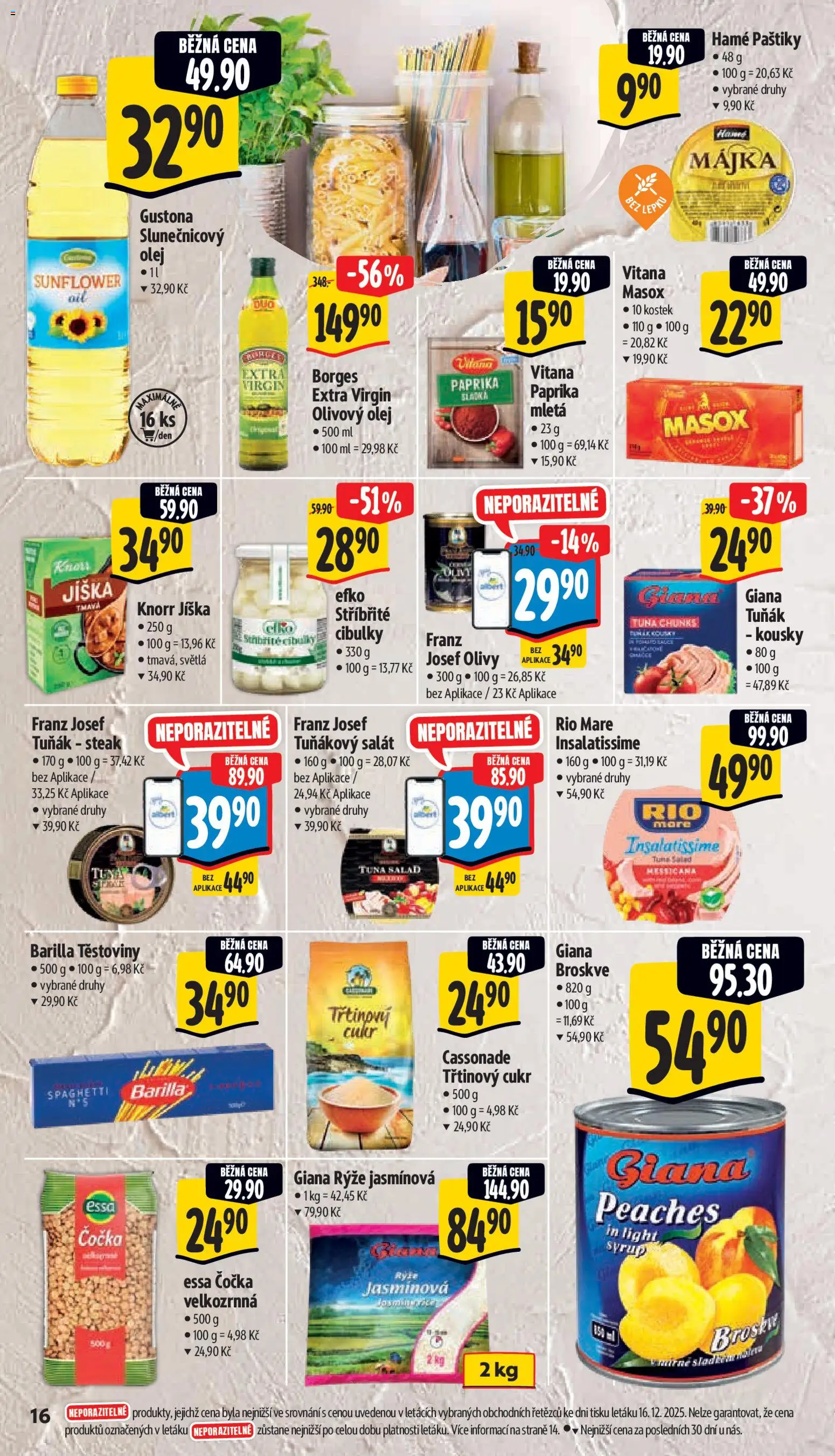 Albert leták - Supermarket od 27.12.2025 | Strana: 24 | Produkty: Tuňák, Salát, Knorr, Masox