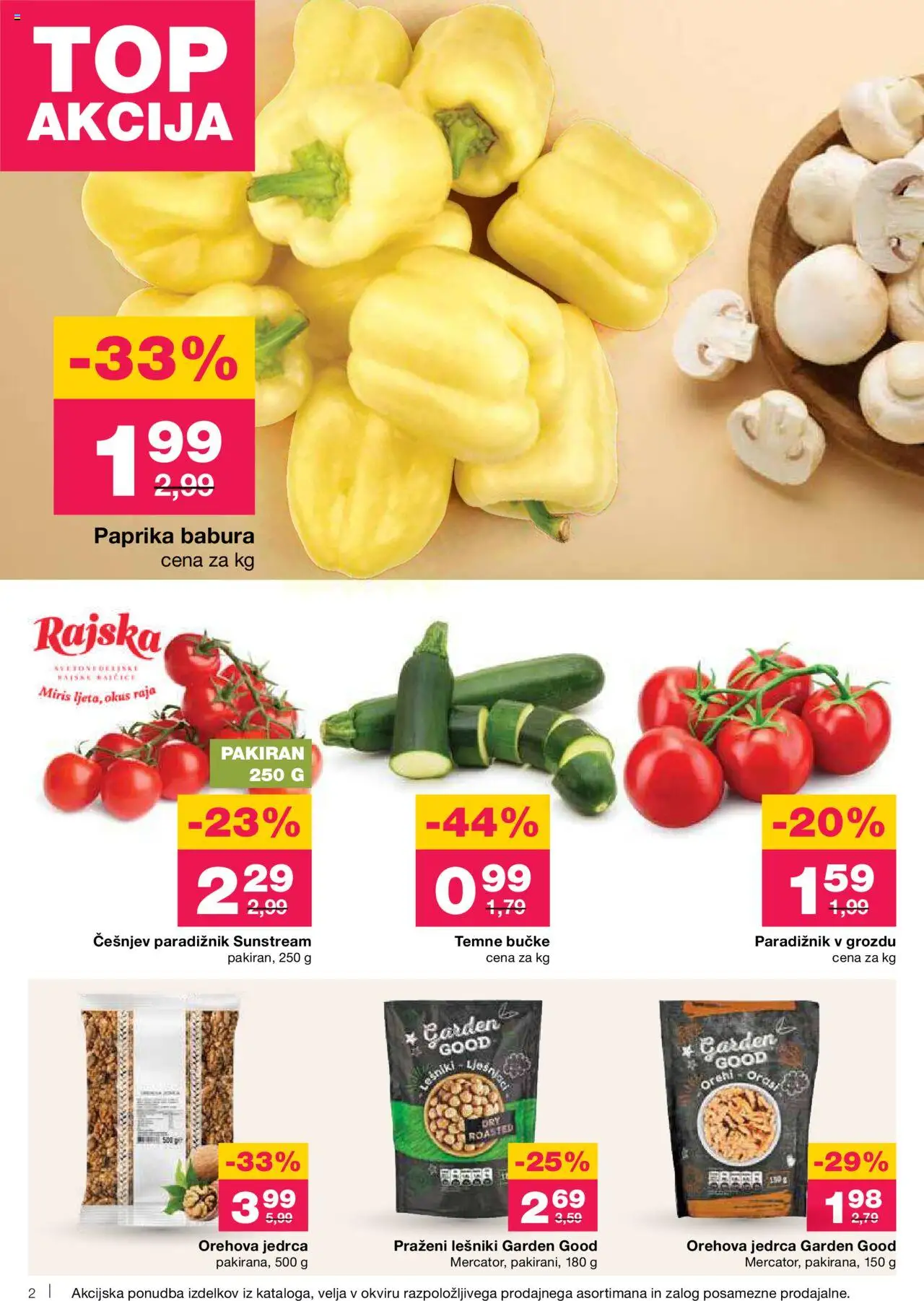 Mercator katalog │ velja od 12.06.2025 | Stran: 2 | Izdelki: Paprika, Paradiznik