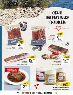 Pršut, narezak, Plvac, 200g - Pregled kataloga iz trgovine Konzum, vrijedi od 27.10.2025 | Stranica: 2