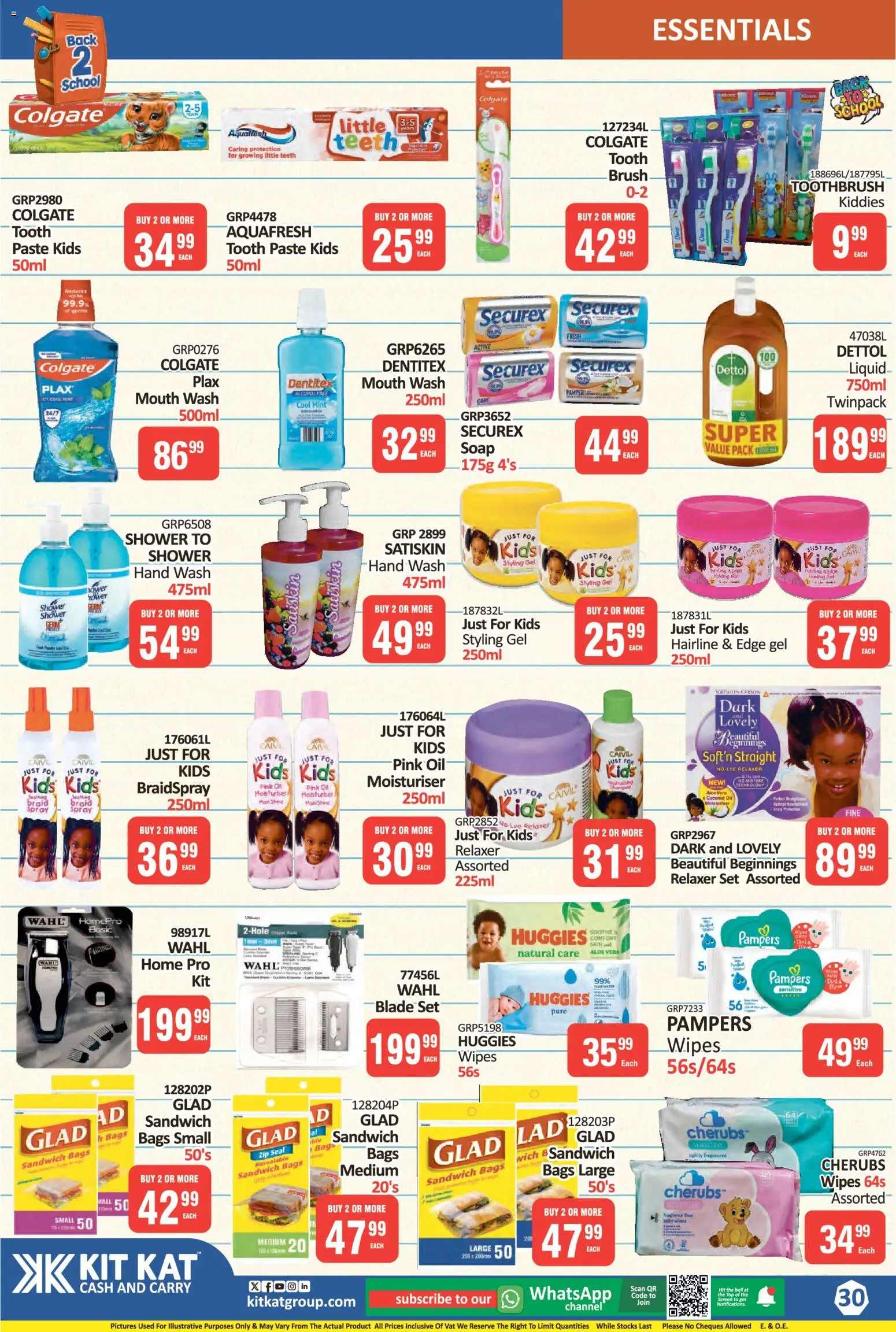 New KIT KAT Cash & Carry catalogue – valid from 02.11.2025 | Page: 30 | Products: Shower, Oil, Fragrance, Mouth wash