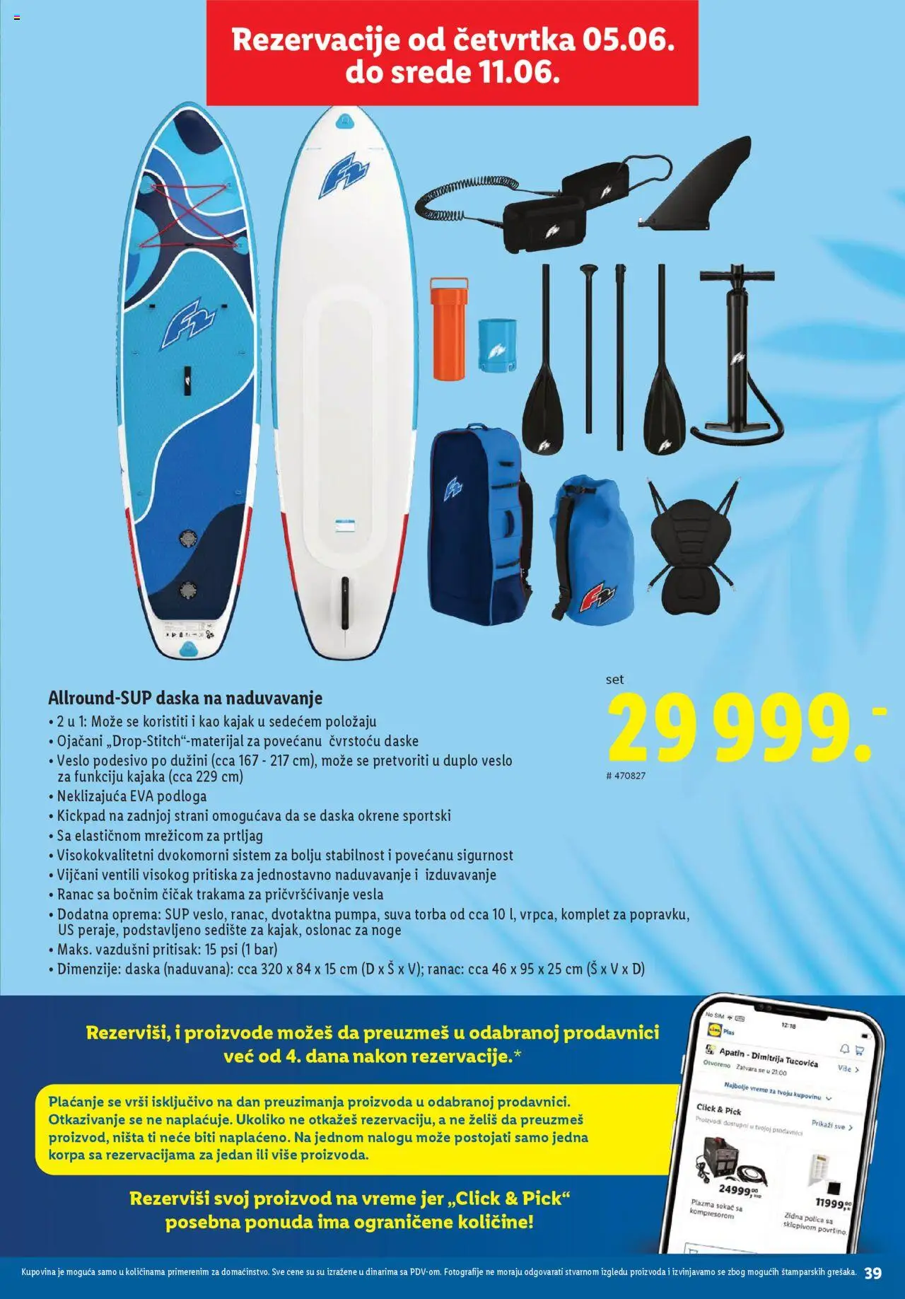 Lidl katalog - važi od 29.05.2025 | Strana: 39 | Proizvode: Prtljag, Korpa, Torba, Sekač
