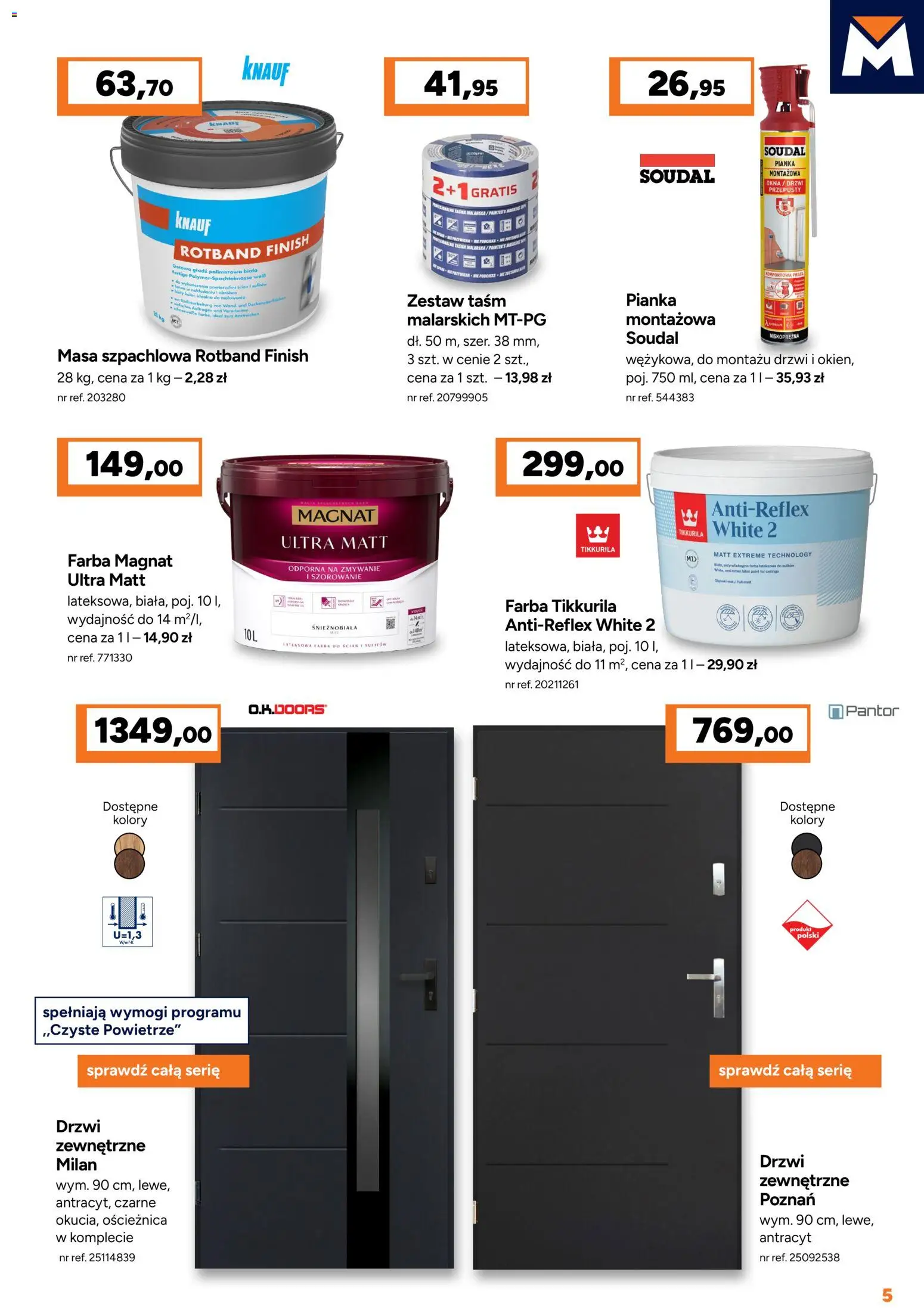 Bricoman gazetka od 02.03.2026 | Strona: 5 | Produkty: Finish