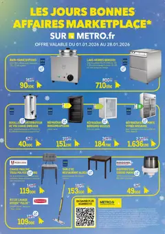 METRO - Prévisualisation de METRO catalogue valide à partir de 01.01.2026 | Page: 2 | Produits: Porte, Chaise, Panier, Vin