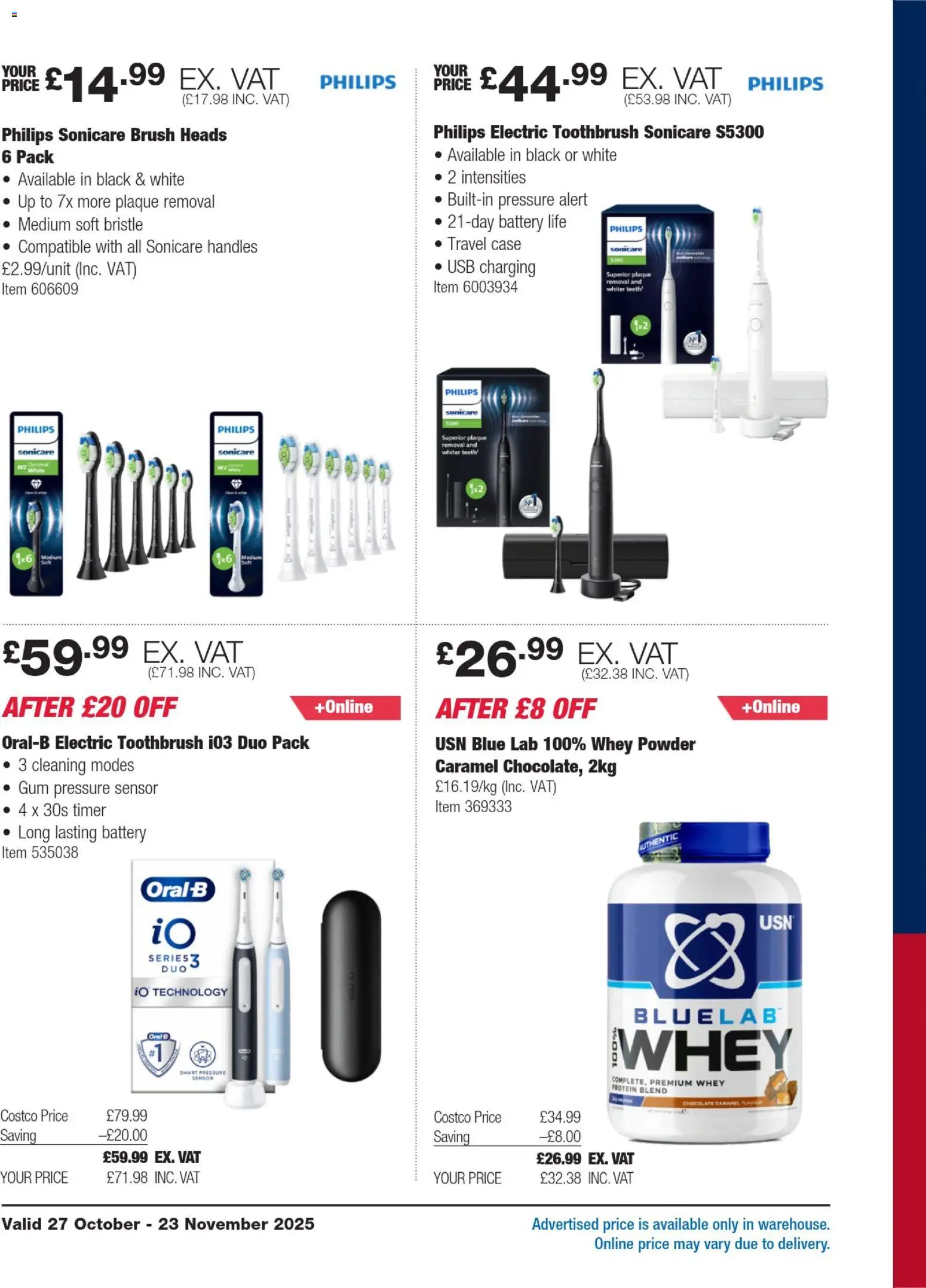 {H1} | Page: 24 | Products: Brush, Chocolate, USB, Electric toothbrush