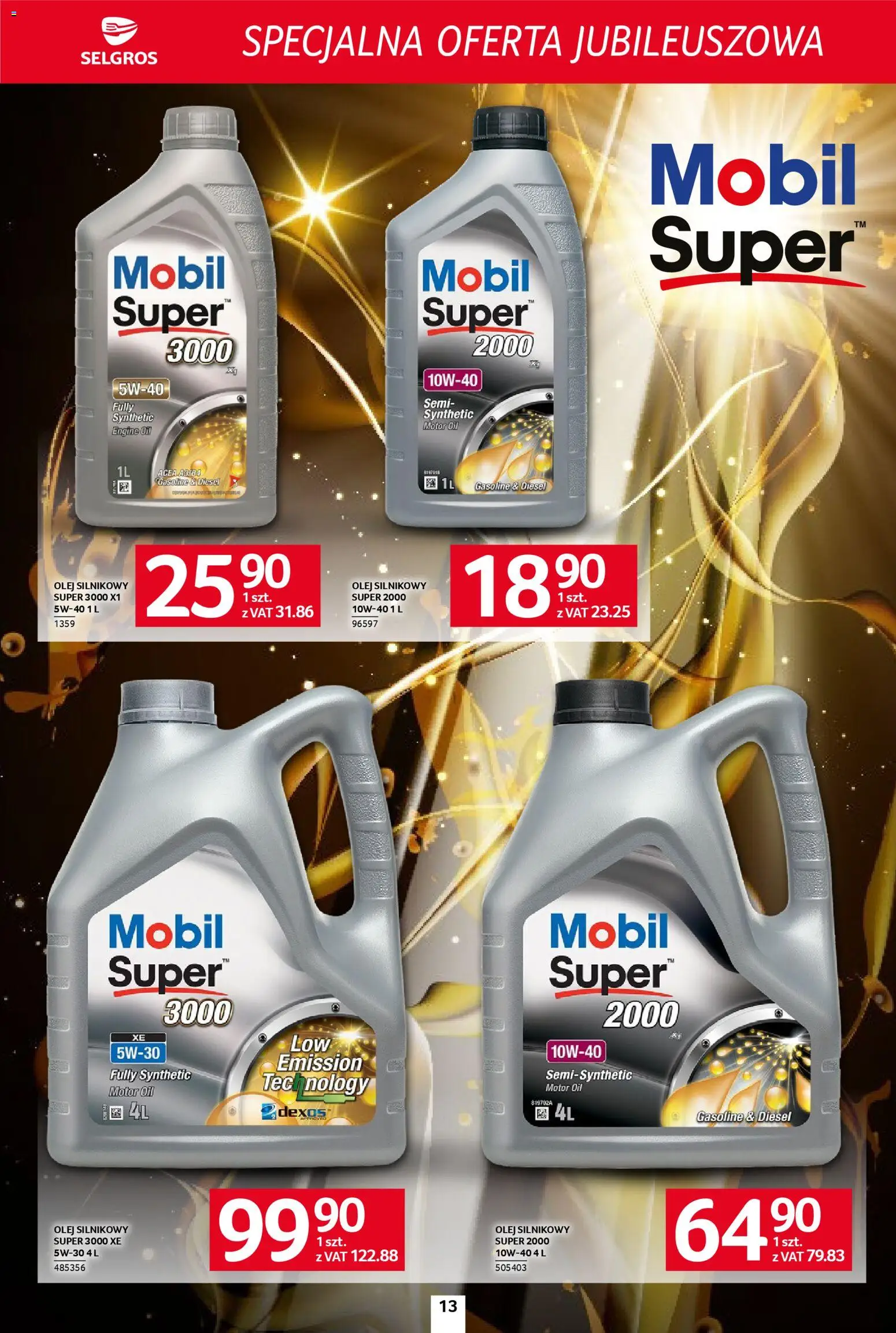 Selgros cash&carry Gazetka - Specjalna oferta jubileuszowa od 06.11.2025 | Strona: 12 | Produkty: Olej