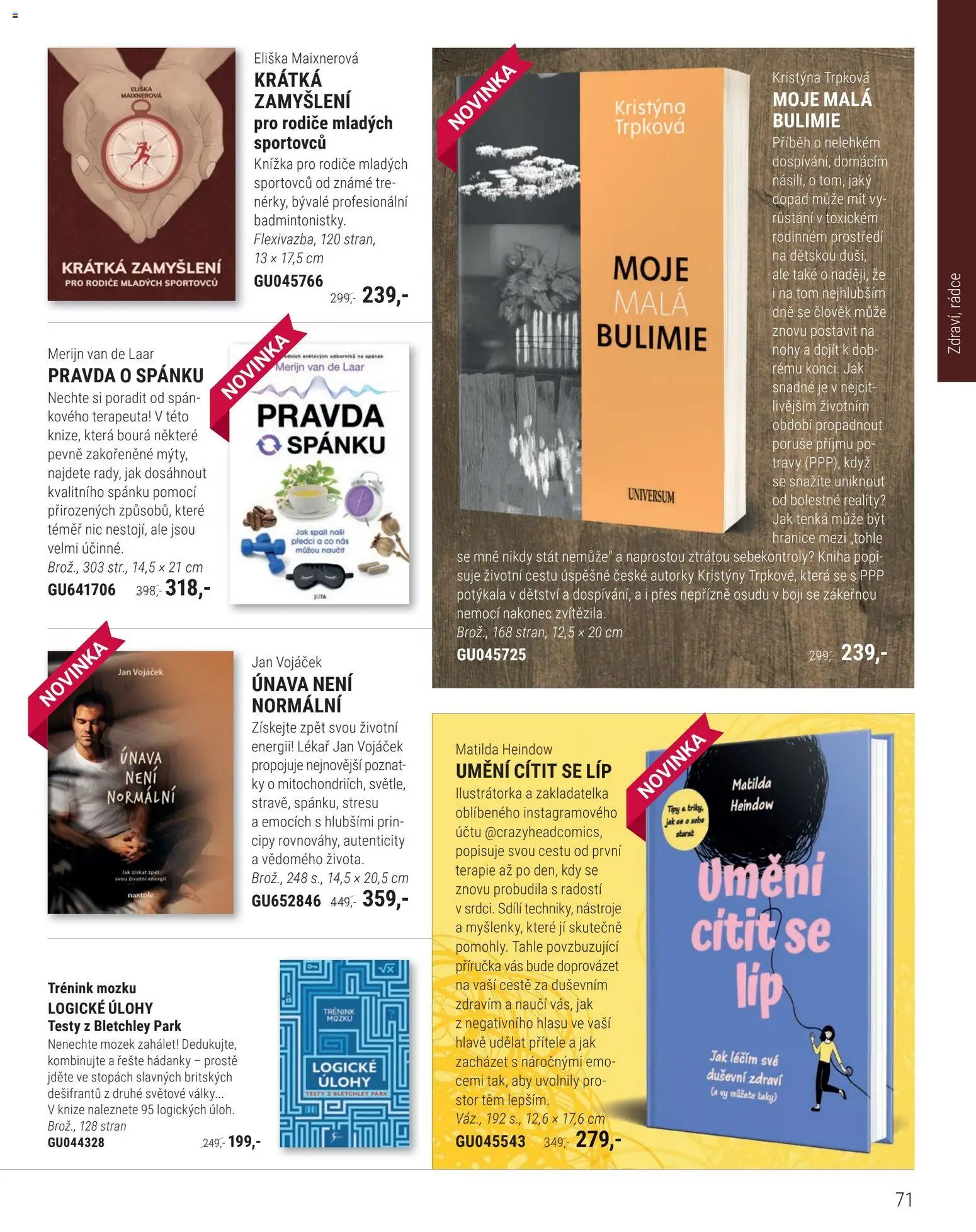 Luxor leták od 01.11.2025 | Strana: 71 | Produkty: Kniha, Knížka