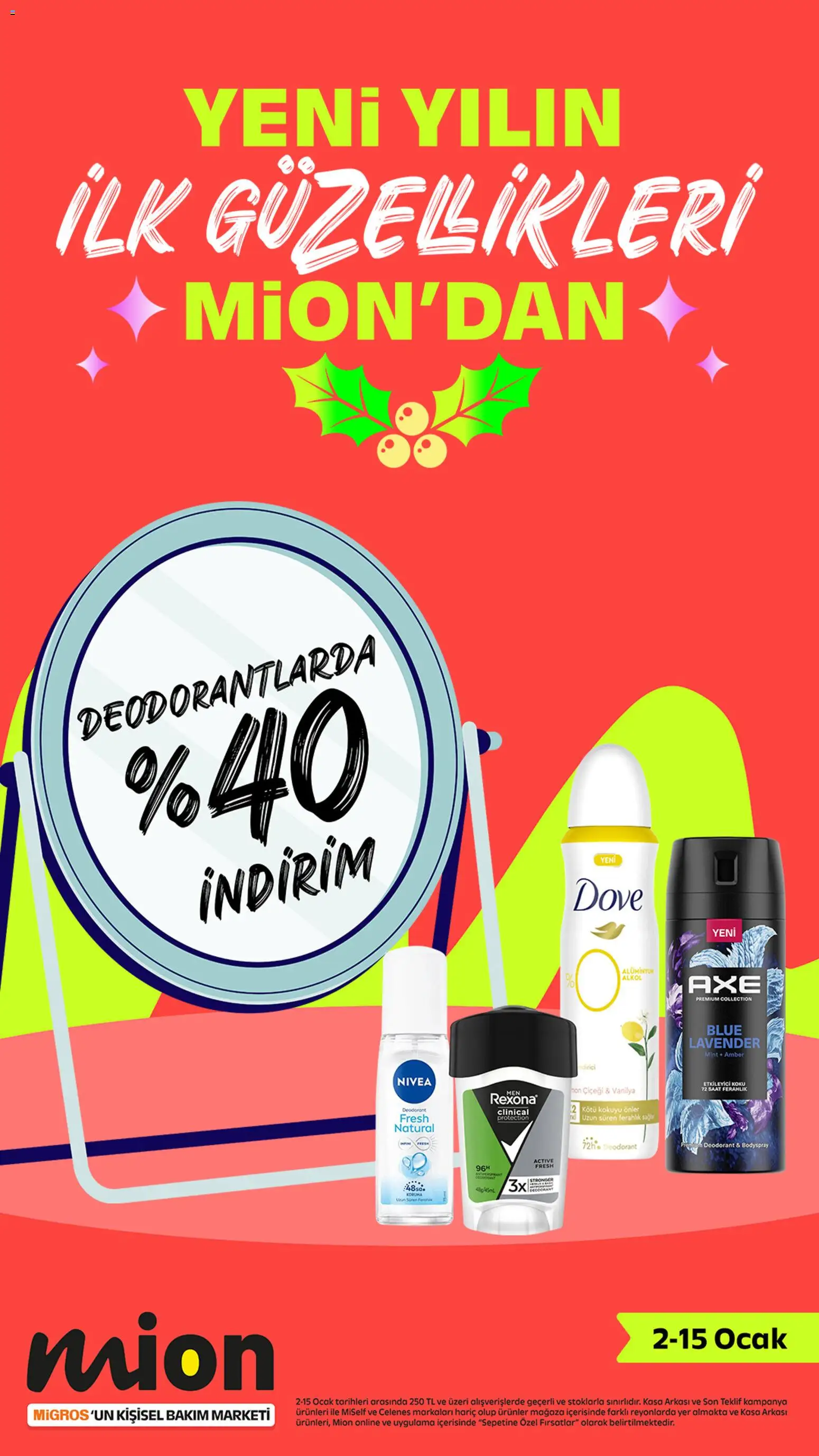 Kipa AVM Katalog - 02.01.2026 tarihinden itibaren geçerlidir | Sayfa: 1 | Ürünler: Deodorant, Koku, Saat, Kasa