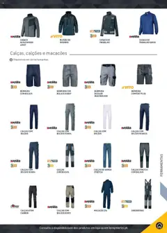 Pré-visualização Leroy Merlin Catálogo válido de 18.11.2024 | Página: 383 | Produtos: Macacão, Calças, Ferramentas, Calções
