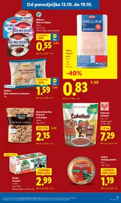 Podravka Čokolino, Čokolino - Pregled kataloga iz trgovine Lidl, vrijedi od 13.10.2025 | Stranica: 9