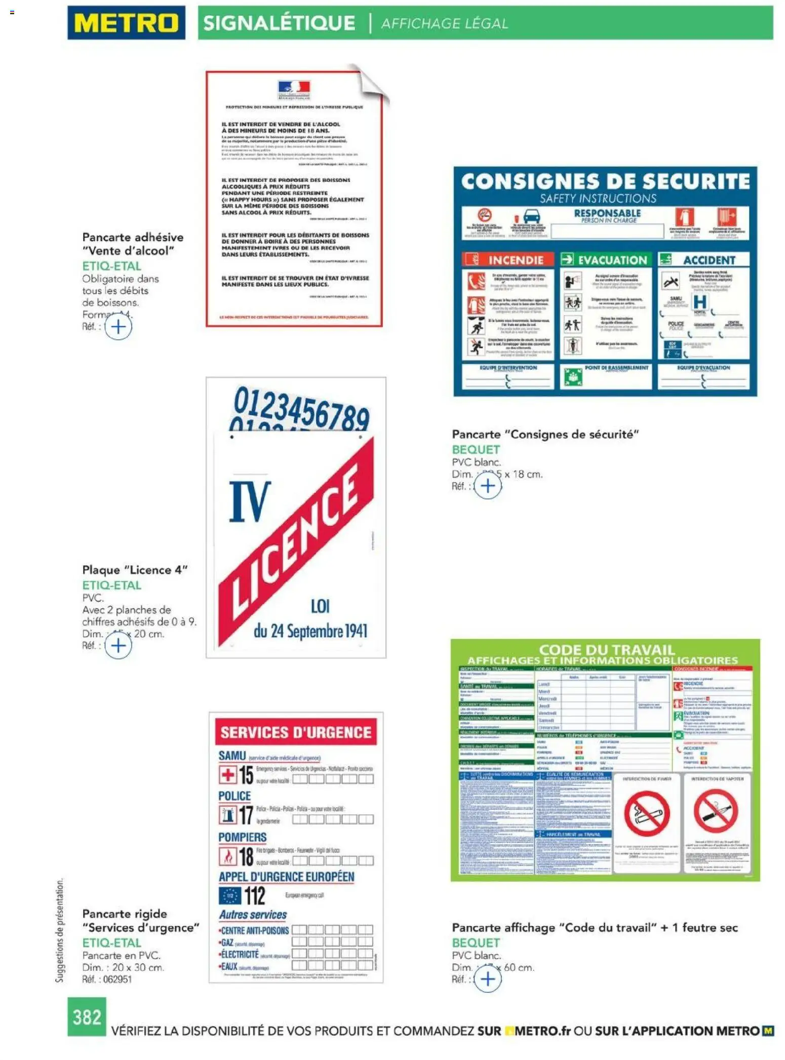 {H1} | Page: 382 | Produits: Alcool