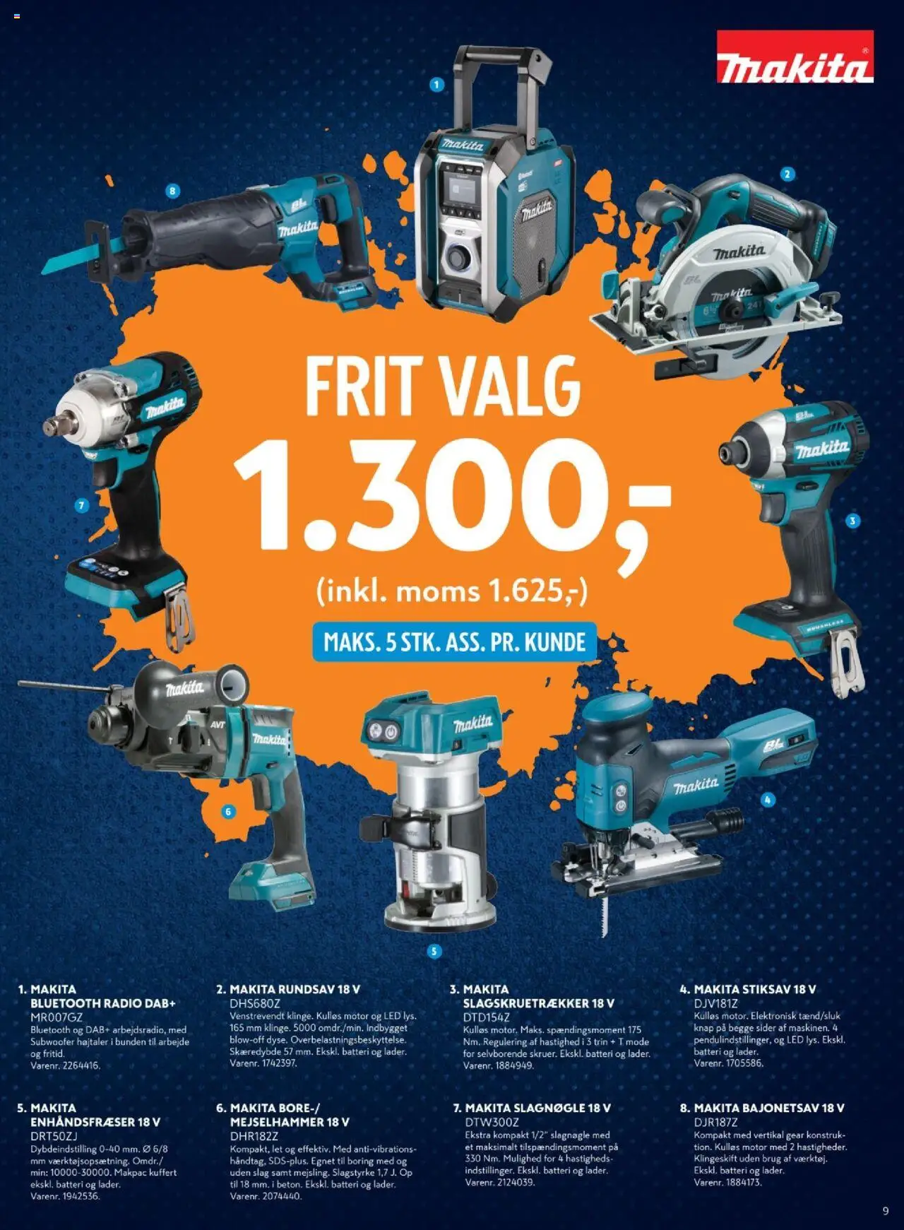 Davidsen tilbudsavis – gyldig fra 10.10.2025 | Side: 9 | Produkter: Kuffert, Radio, Batteri