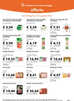 Volantino Natura Sì del 30.07.2025 | Pagina: 21