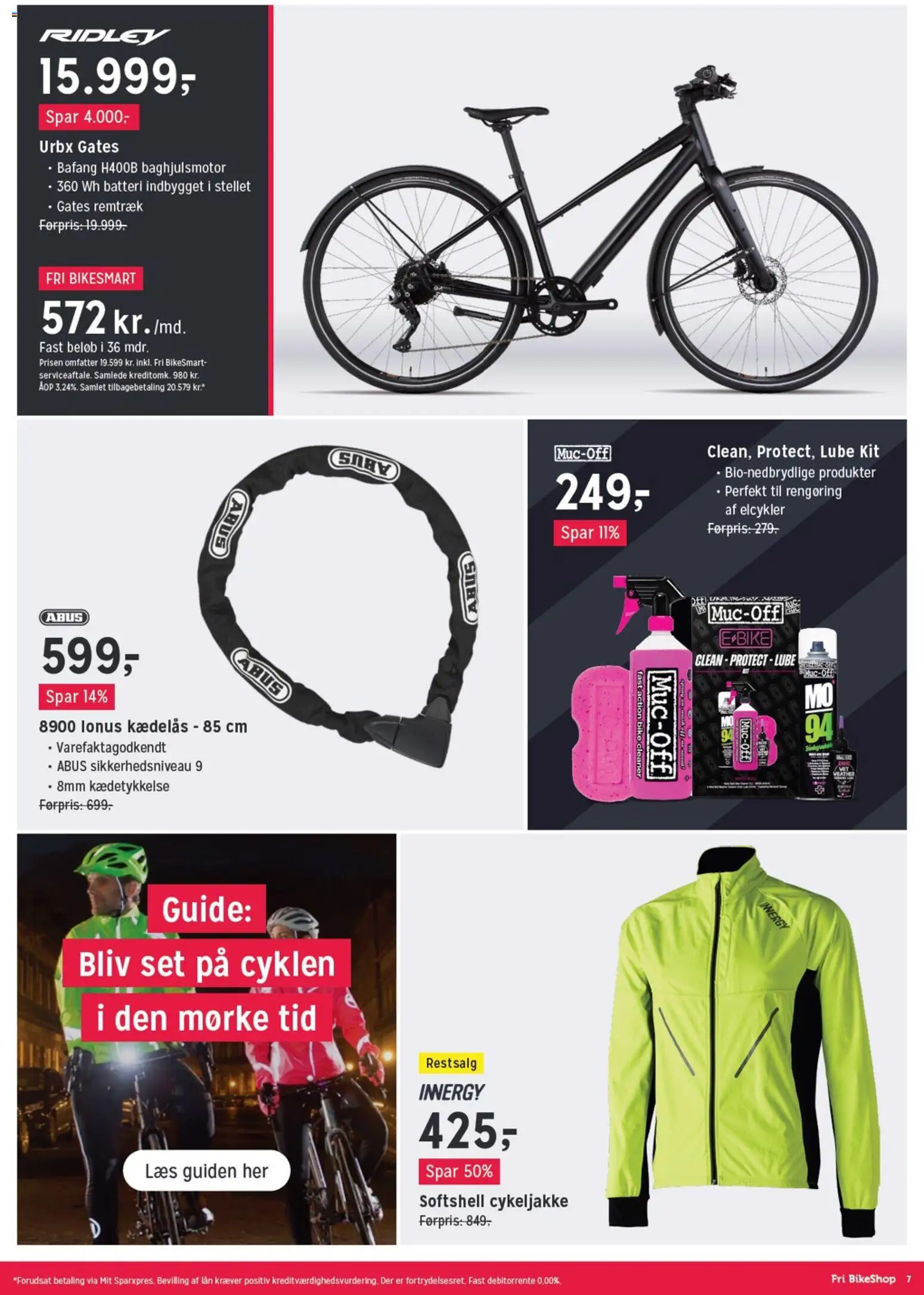 Fri BikeShop tilbudsavis – gyldig fra 14.11.2025 | Side: 7 | Produkter: Batteri