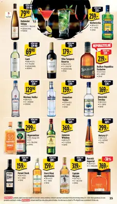 Náhled letáku Albert leták - Supermarket od 04.02.2026 | Strana: 33 | Produkty: Jägermeister, Fernet, Republica, Captain Morgan