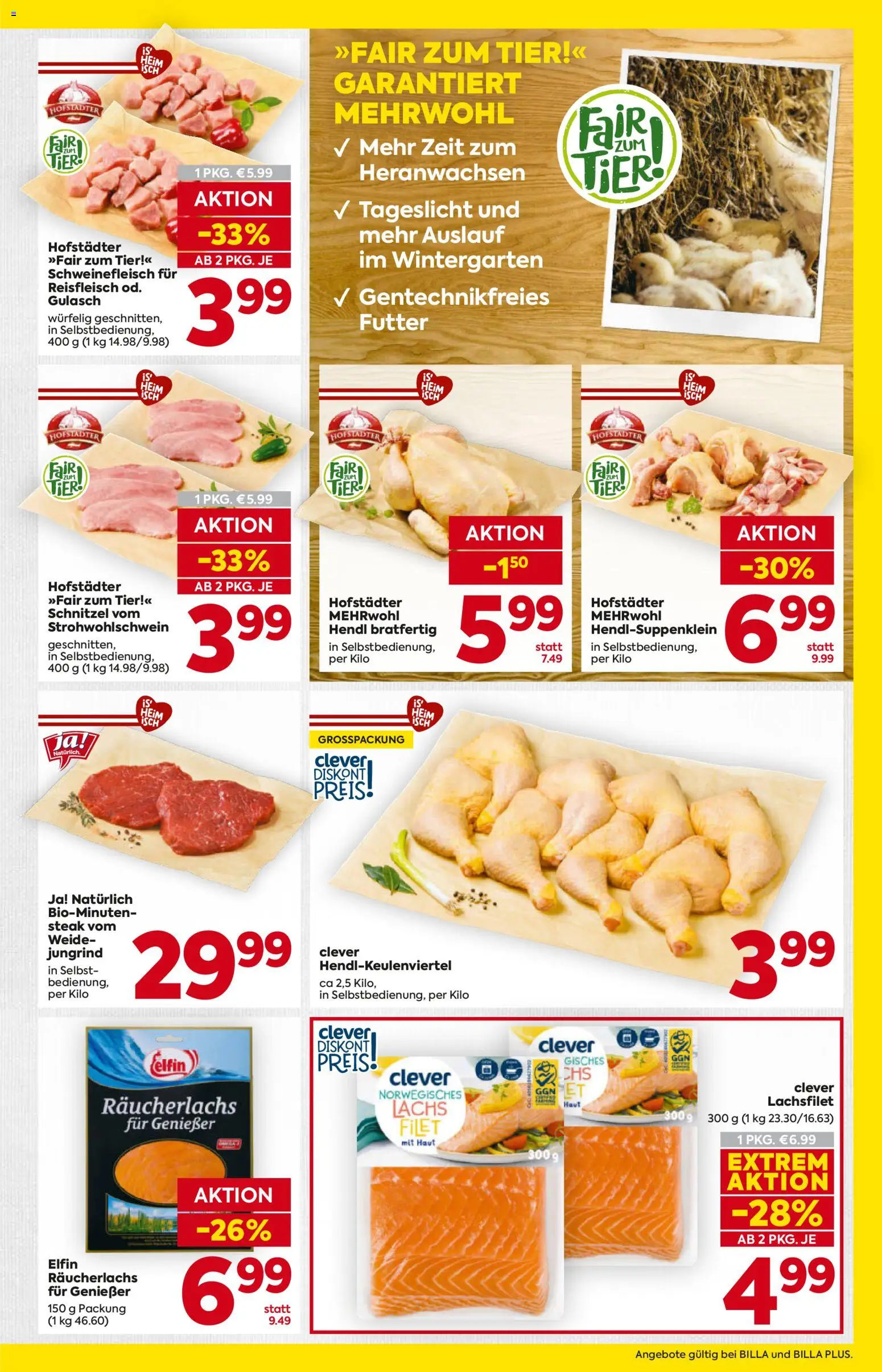 Billa Flugblatt - Oberösterreich gültig ab 15.01.2026 | Seite: 9 | Produkte: Schweinefleisch