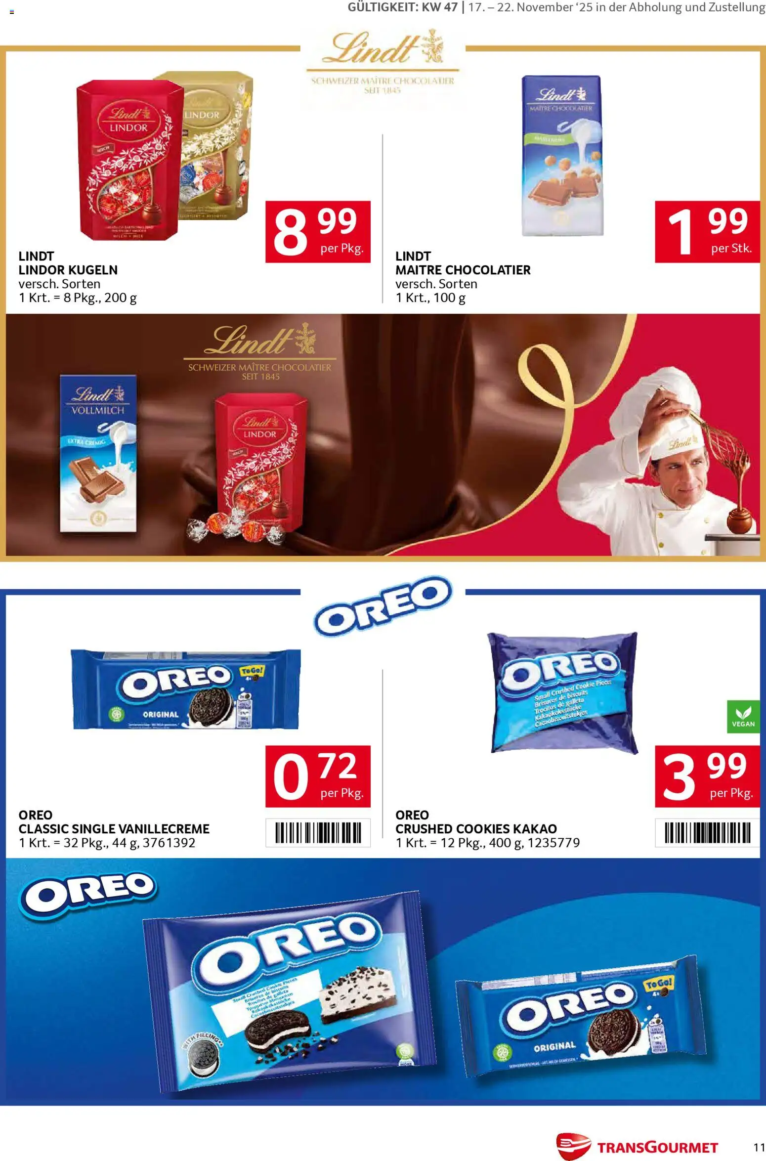 Transgourmet Markenfestwoche gültig ab 17.11.2025 | Seite: 11
