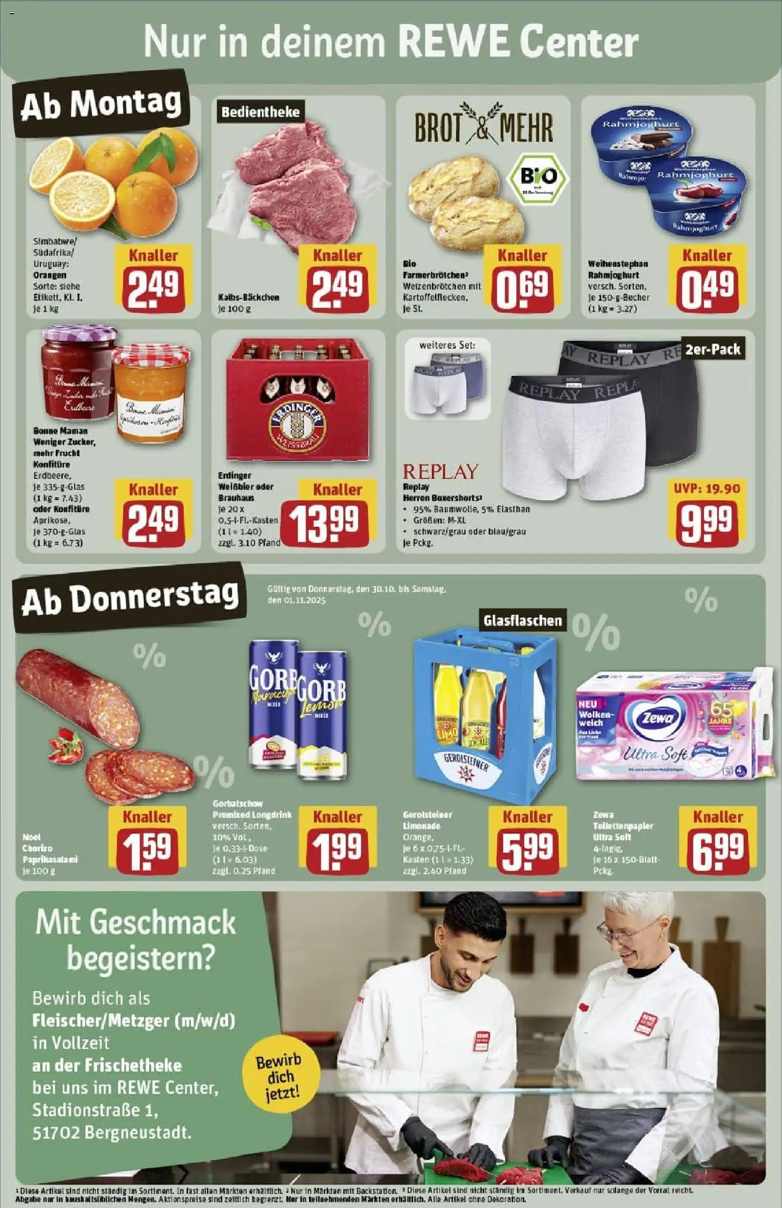 Rewe prospekt Bergneustadt	 – gültig ab 26.10.2025 | Seite: 5 | Produkte: Boxer, Salami, Bonne maman, Gerolsteiner