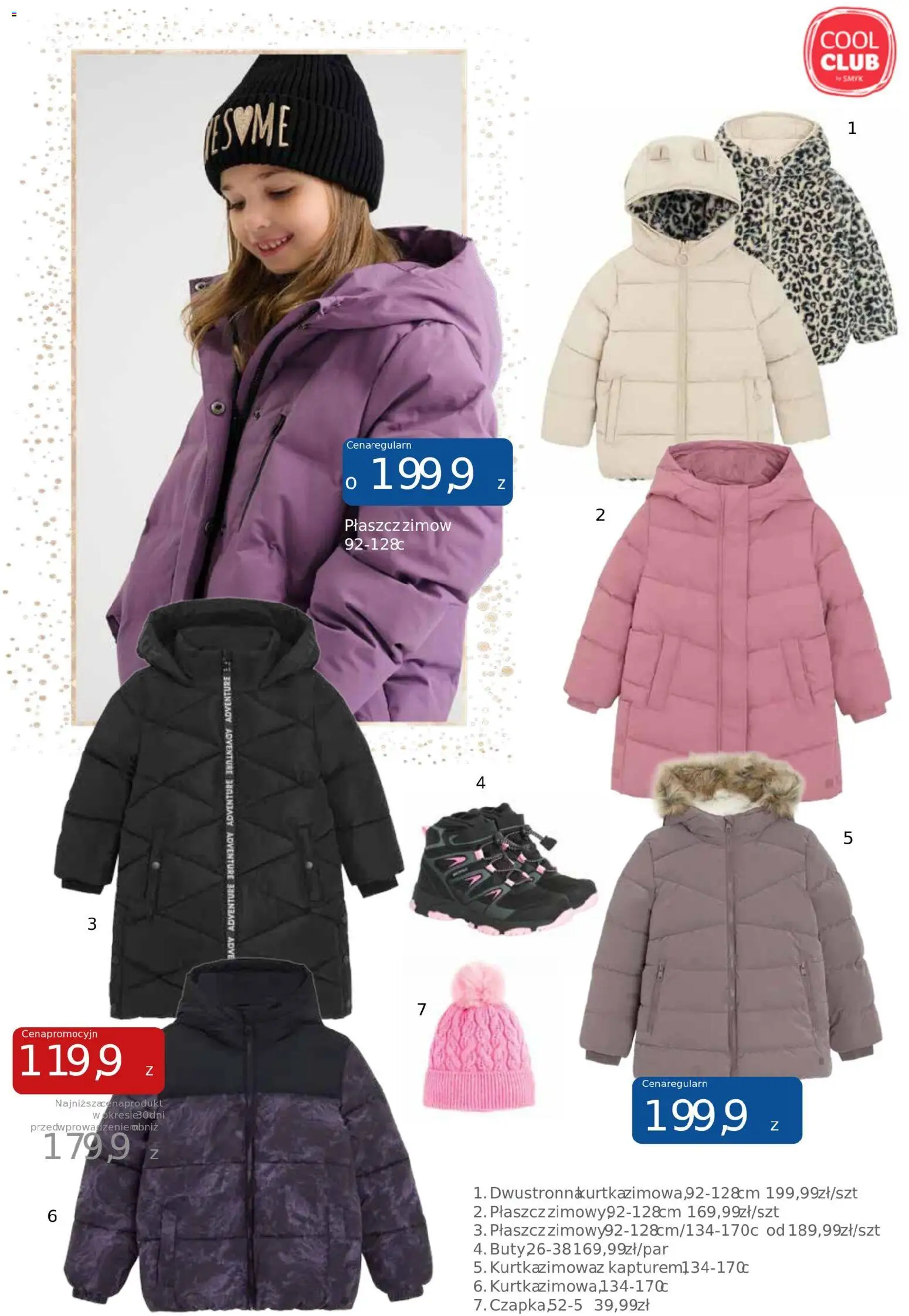 Smyk Black Friday od 04.11.2025 | Strona: 55 | Produkty: Płaszcz, Buty