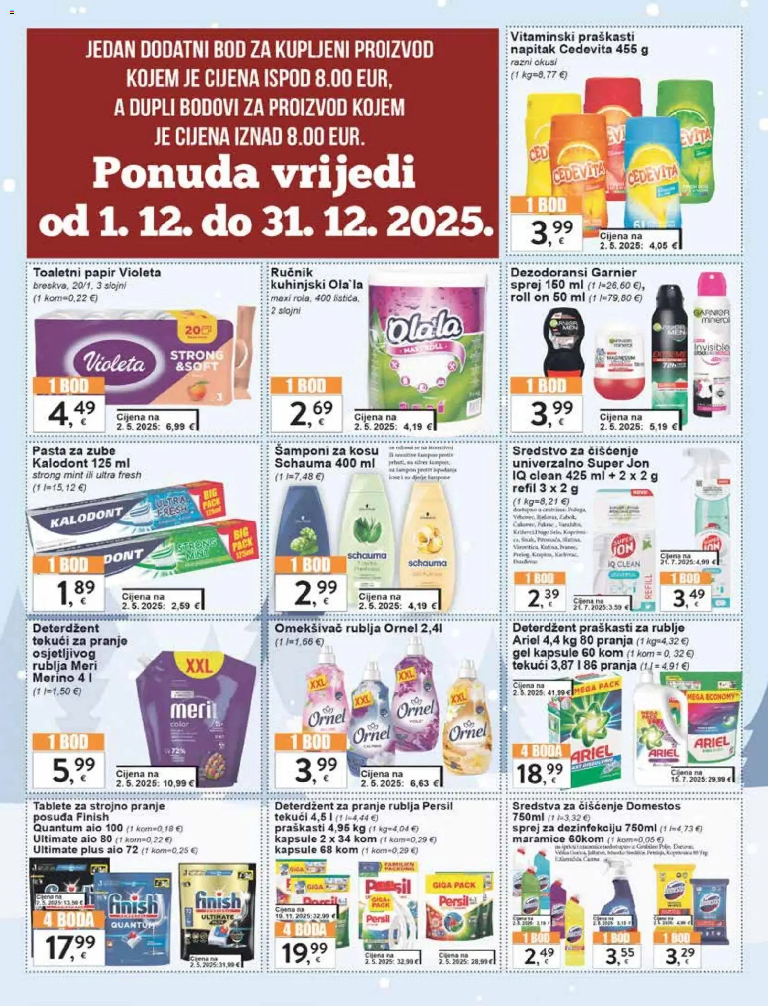 KTC katalog | vrijedi od 10.12.2025 | Stranica: 39 | Proizvodi: Omekšivač, Ručnik, Violeta, Garnier