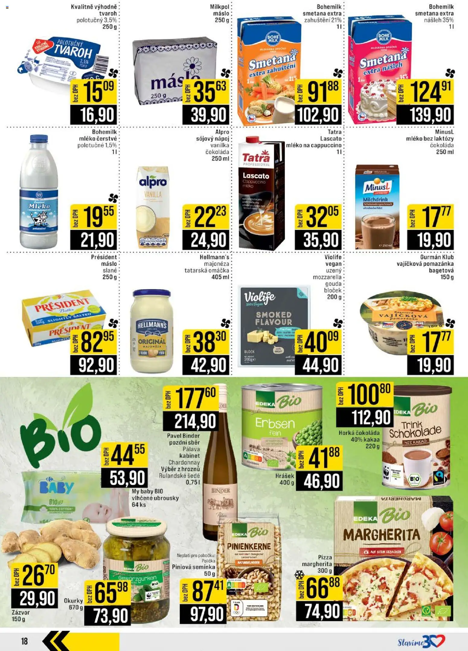 Jip leták - Cash & Carry od 05.11.2025 | Strana: 18 | Produkty: Čokoláda, Deka, Hrášek, Alpro
