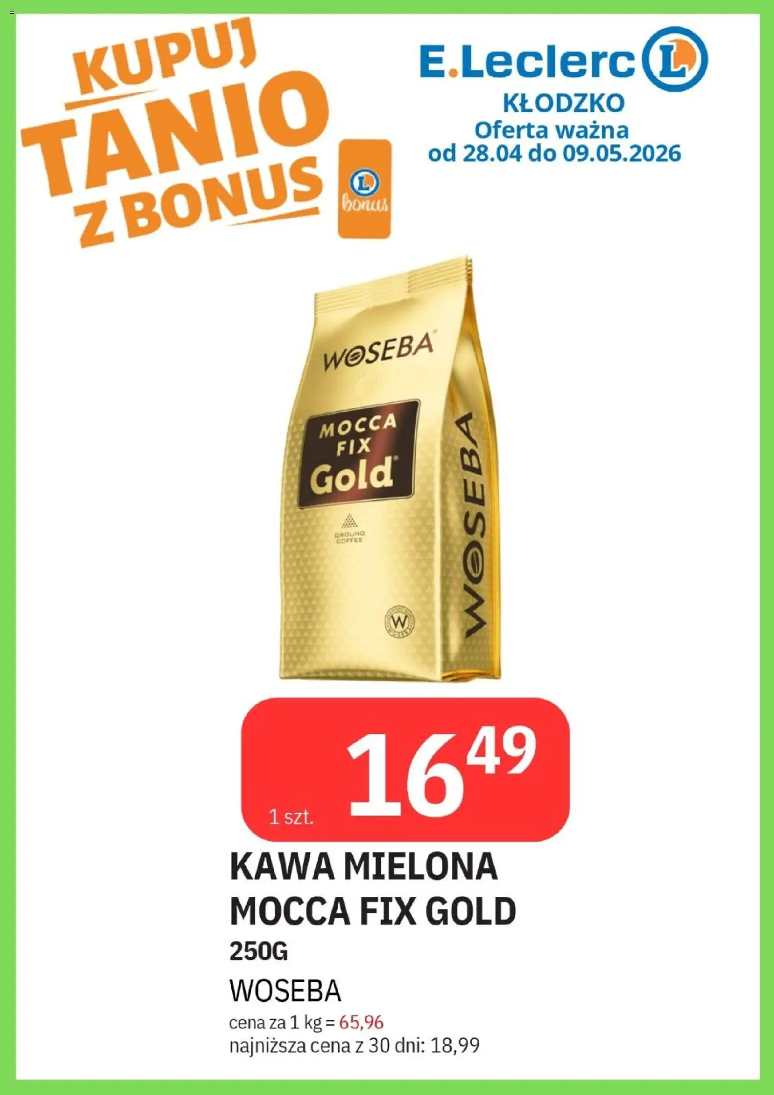 E.Leclerc gazetka - Kłodzko od 28.04.2026 | Strona: 35 | Produkty: Kawa