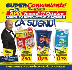 Anteprima del volantino SuperConveniente Palermo catalogo valido a partire dal 17.10.2025