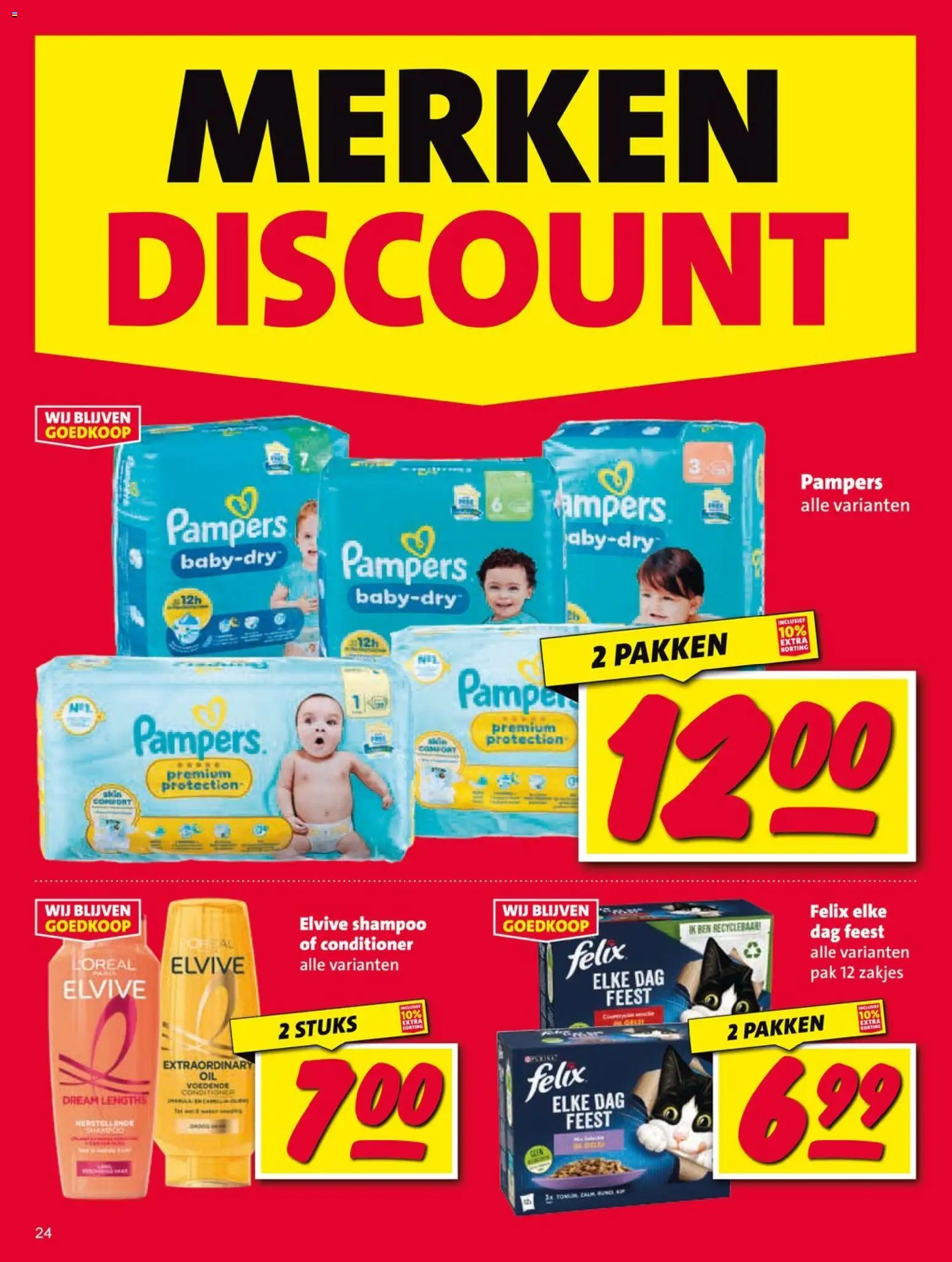 {H1} | Pagina: 24 | Producten: Pampers, Shampoo, Conditioner