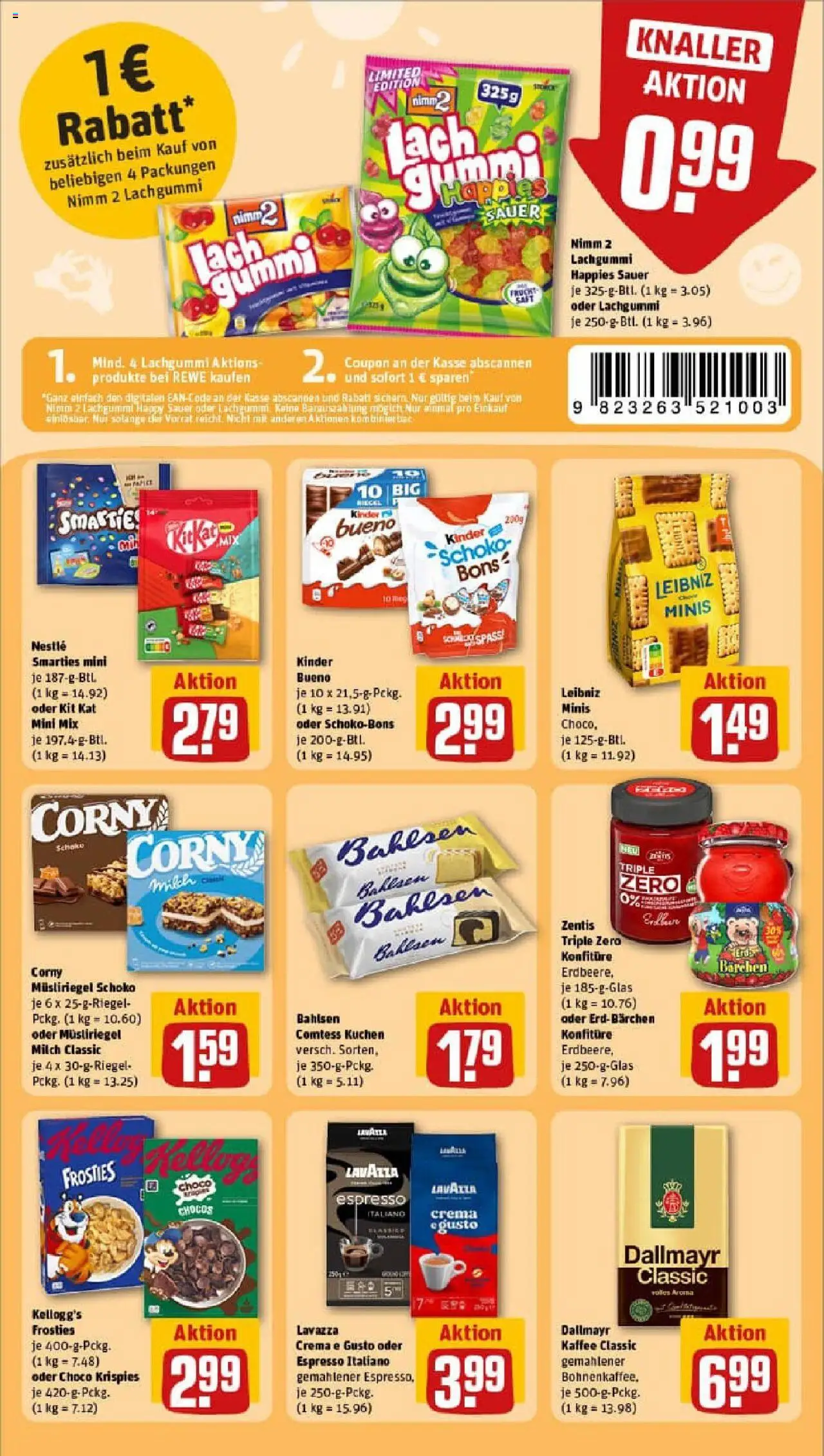 Rewe prospekt Bad Blankenburg	 – gültig ab 21.09.2025 | Seite: 27 | Produkte: Lavazza, Kaffee, Kellogg's, Kuchen