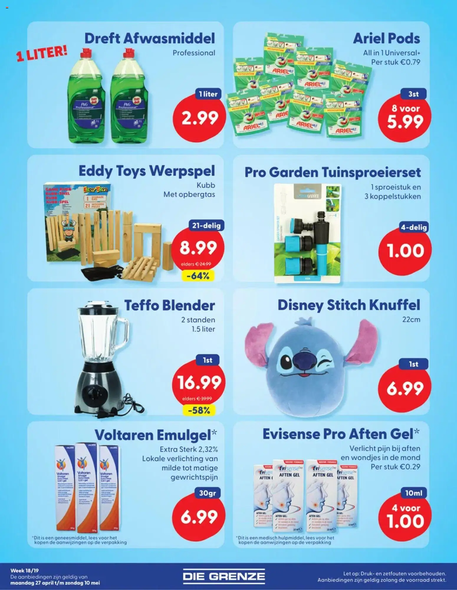 {H1} | Pagina: 7 | Producten: Afwasmiddel, Spel, Verlichting, Gel