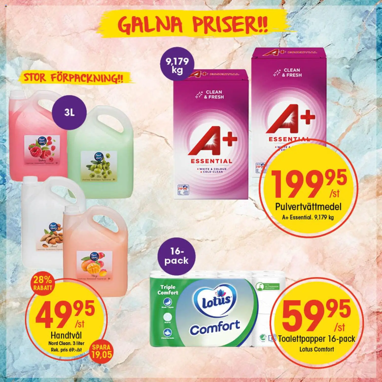 EKO reklamblad aktuell från 05.01.2026 | Sida: 2 | Produkter: Toalettpapper, Handtvål