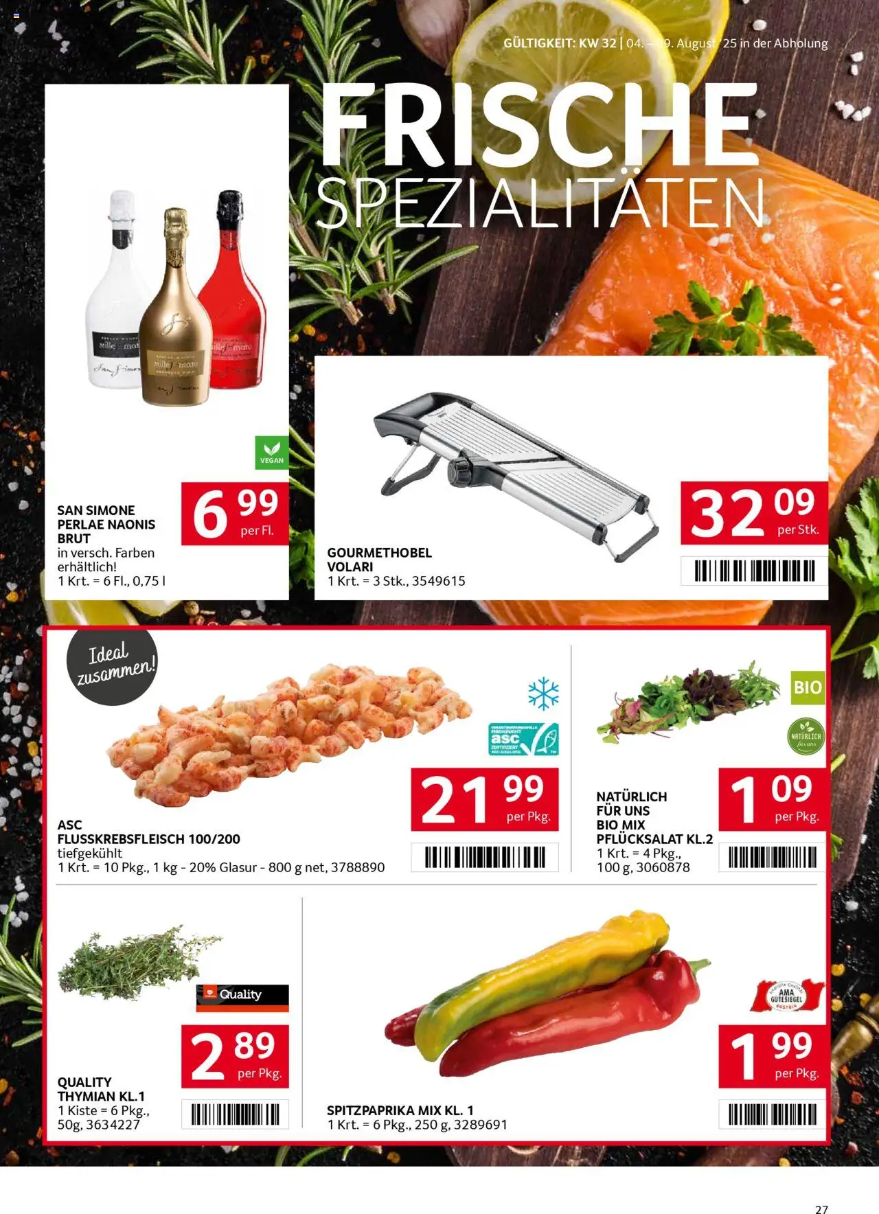 Transgourmet Flugblatt gültig ab 03.08.2025 | Seite: 25