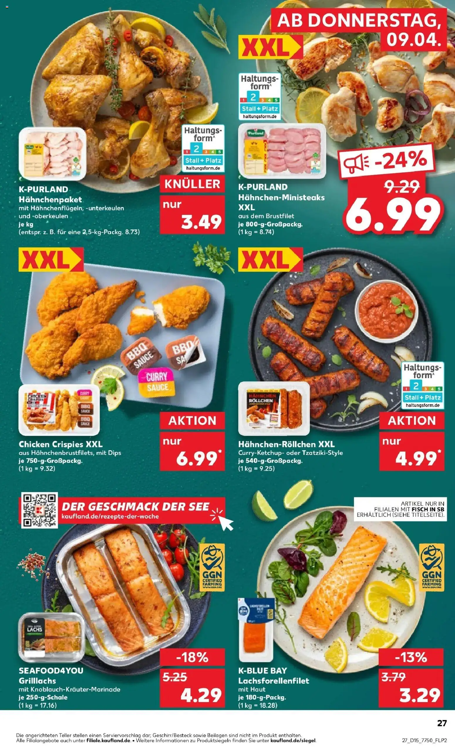 Kaufland Prospekt Bayreuth	 – gültig ab 07.04.2026 | Seite: 39 | Produkte: Fisch, Lachs