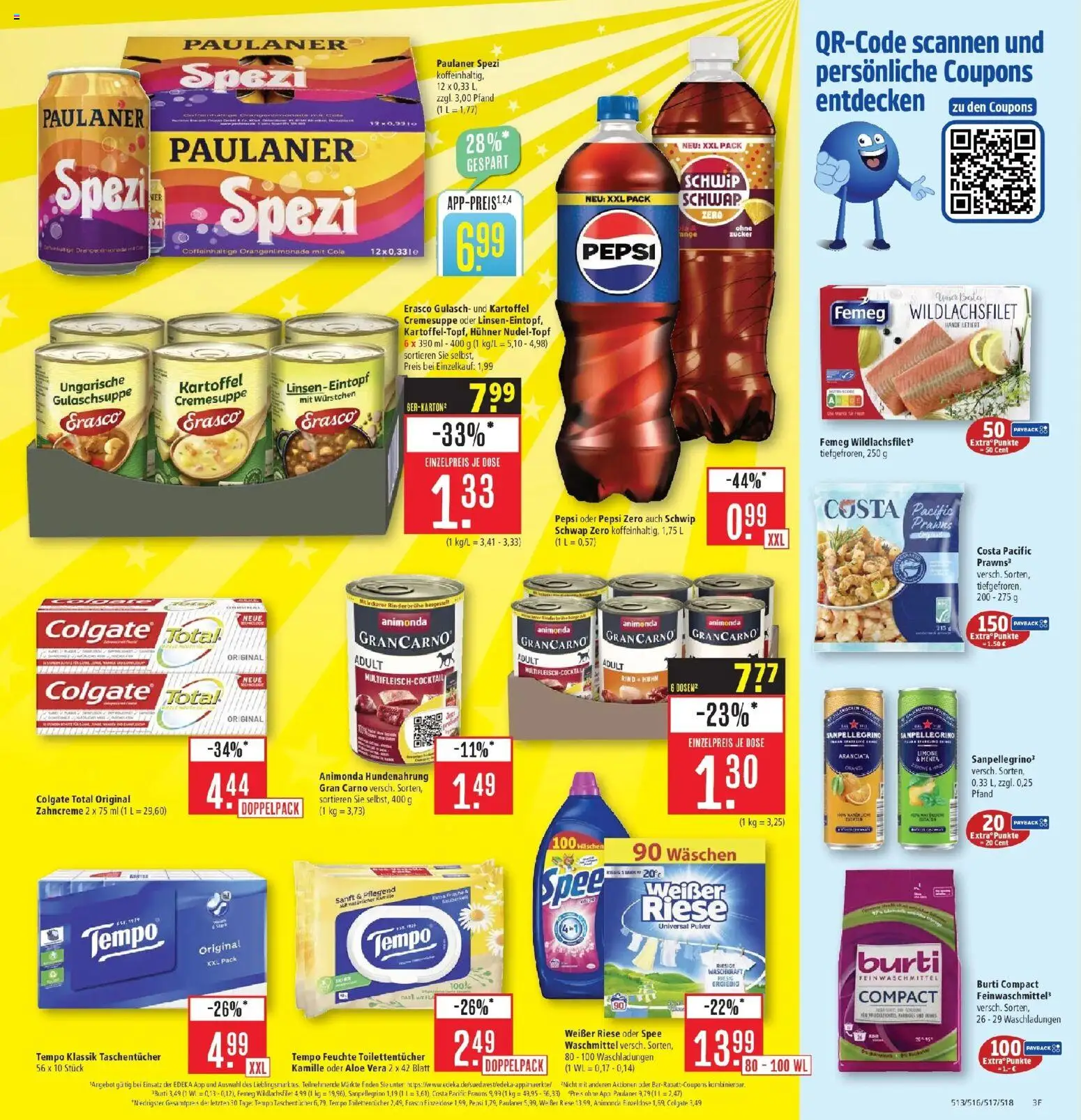 Marktkauf - Marktkauf: Wochenangebote – gültig ab 11.01.2026 | Seite: 3 | Produkte: Spee, Waschmittel, Gulasch, Pepsi