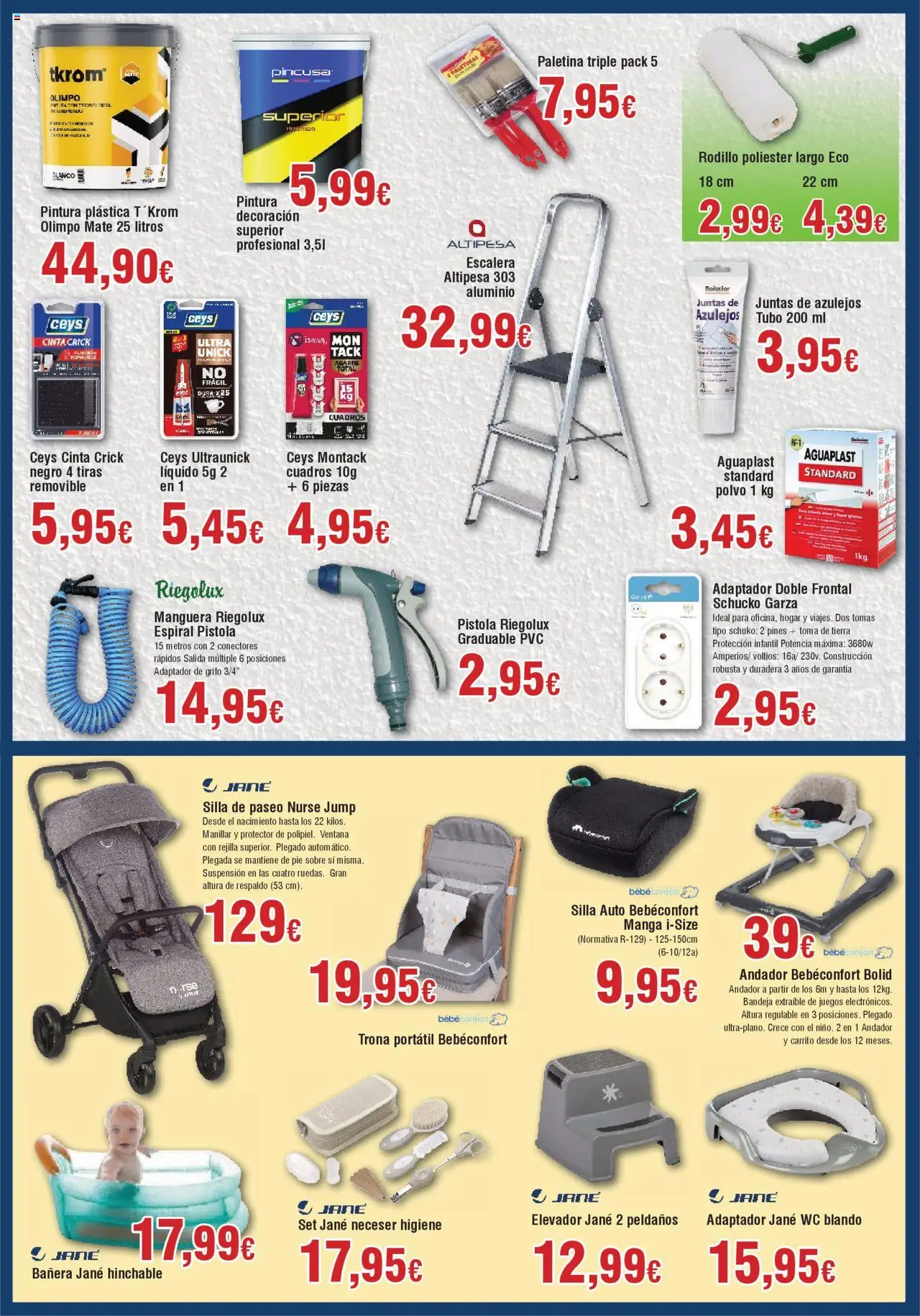 Froiz - Folleto Hiper │ válido desde el 27.05.2025 | Página: 9 | Productos: Manguera, Pintura plástica, Bandeja, Silla