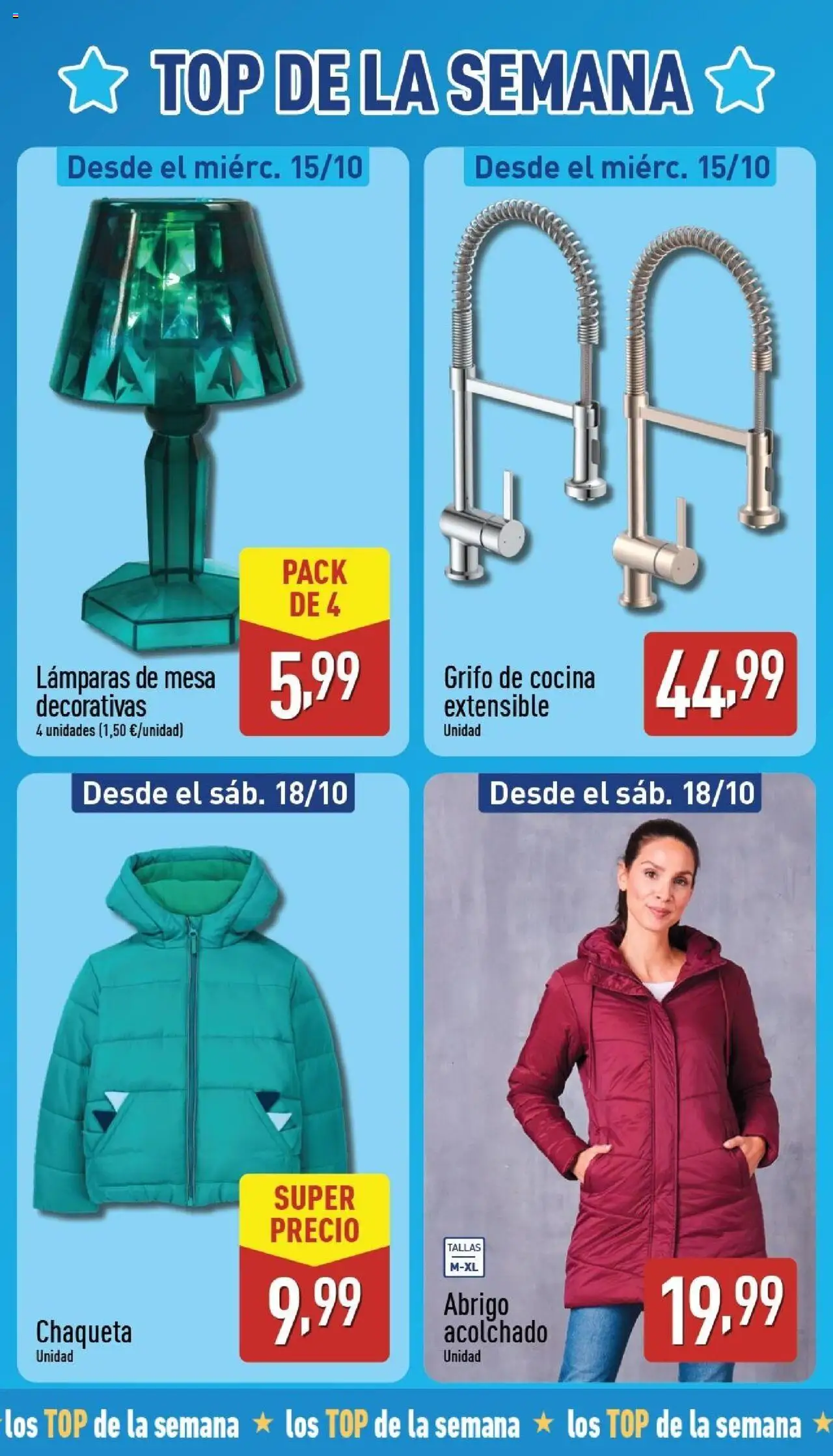 Aldi folleto Península │ válido desde el 13.10.2025 | Página: 3 | Productos: Chaqueta, Cocina, Mesa, Απορρυπαντικό ρούχων σε σκόνη
