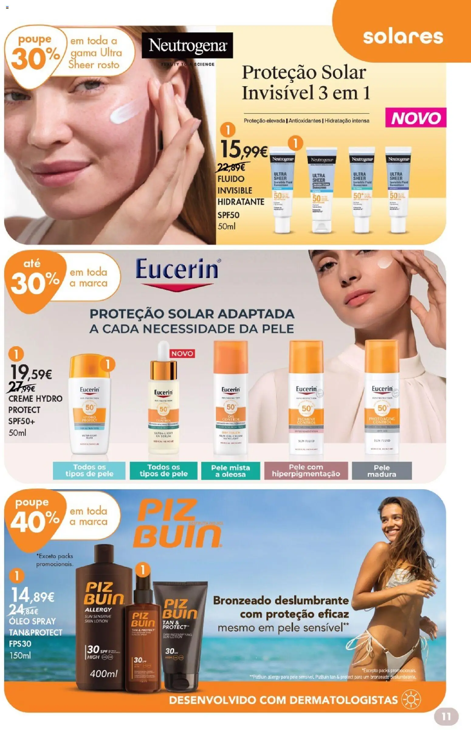 Pingo Doce - Bem Estar Primavera Lojas │ válido de 07.04.2026 | Página: 11 | Produtos: Sérum, Óleo, Creme