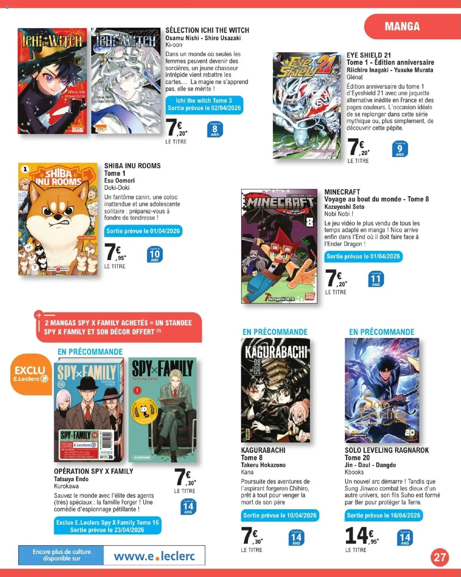 {H1} | Page: 27 | Produits: Manga, Vidéo, Jeu vidéo, Thé