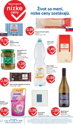 Tesco leták platný od 22.10.2025 | Strana: 4