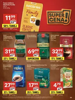 Delikatesy Centrum Gazetka od 21.08.2025 | Strona: 44 | Produkty: Kawa ziarnista, Delikatesy, Kawa, Herbata