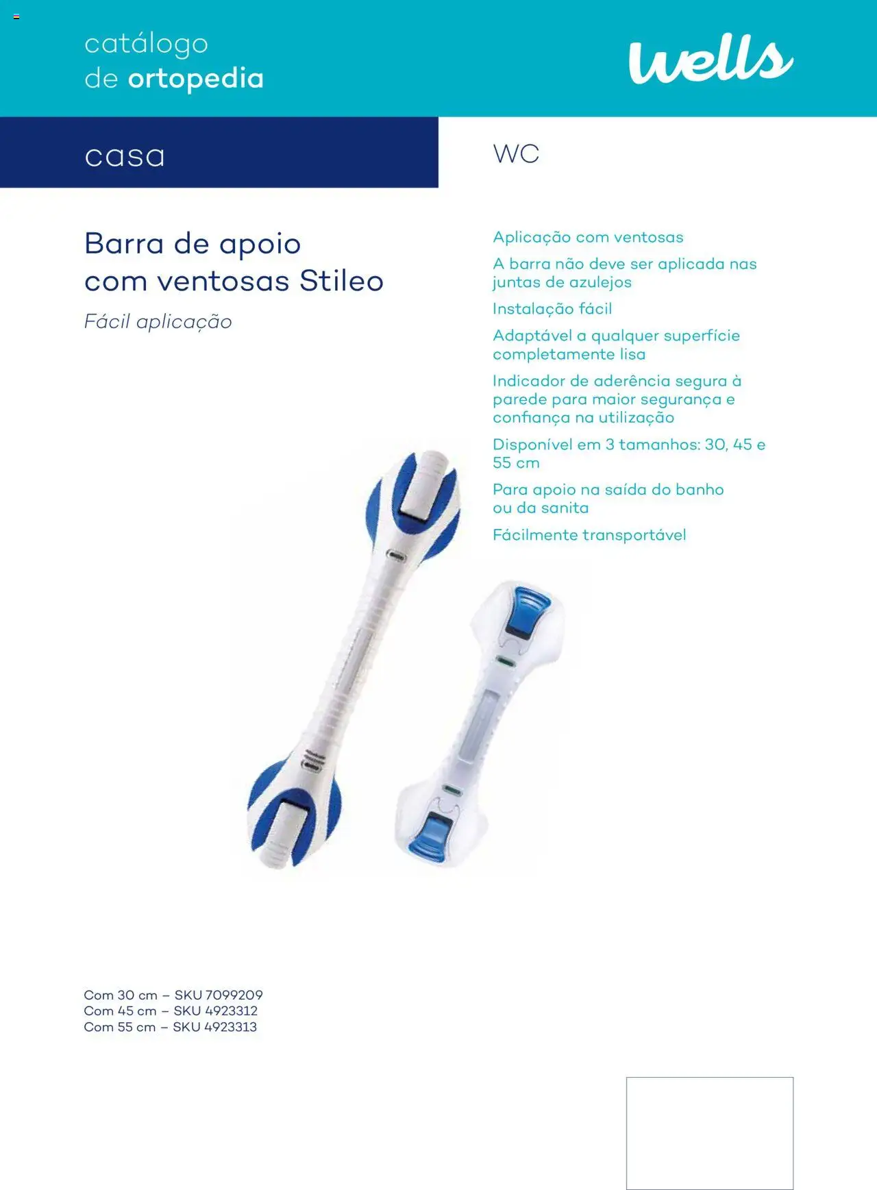 Well’s Catálogo de Ortopedia │ válido de 12.02.2024 | Página: 139 | Produtos: Banho