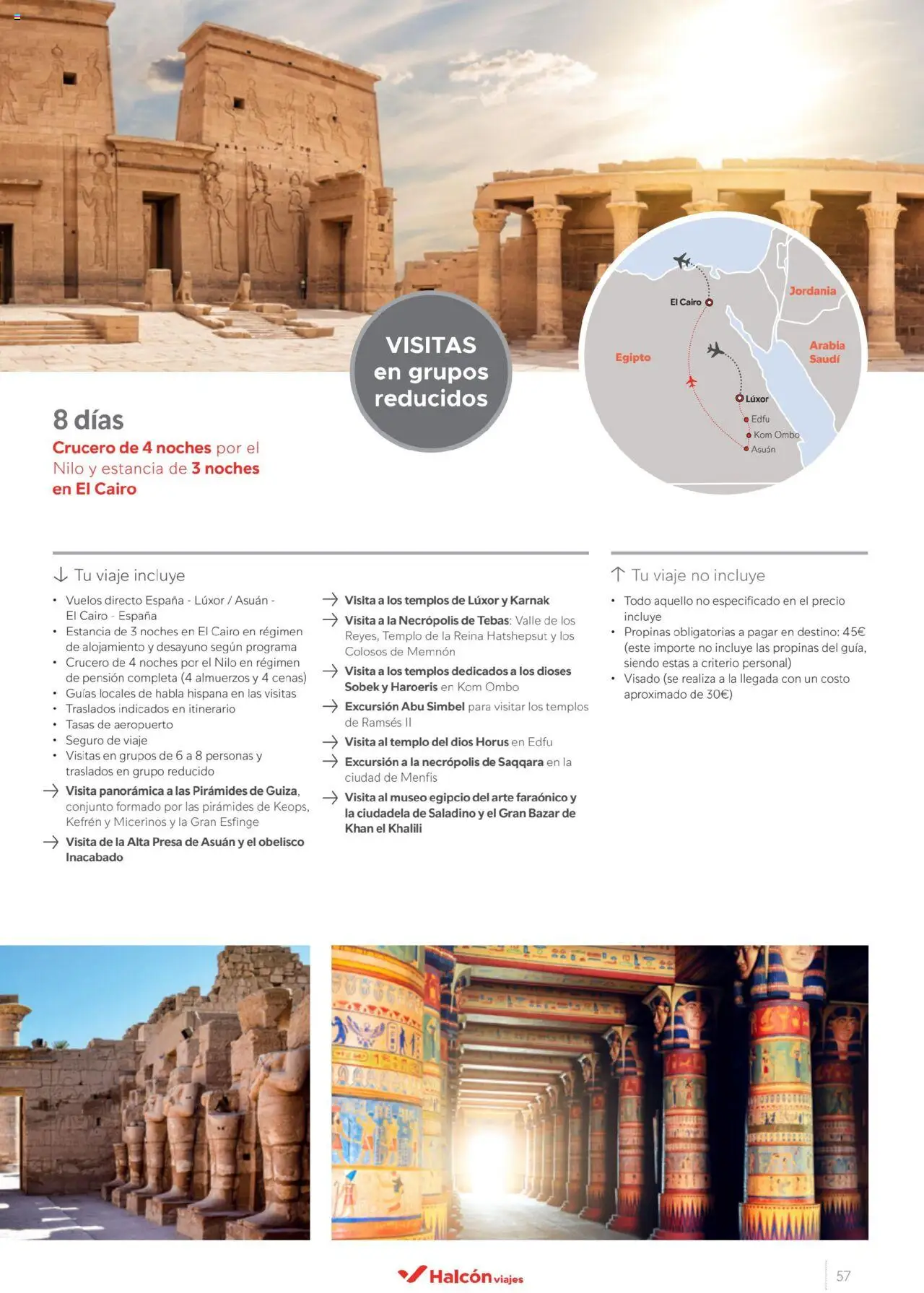 Halcón Viajes Egipto │ válido desde el 01.07.2025 | Página: 57