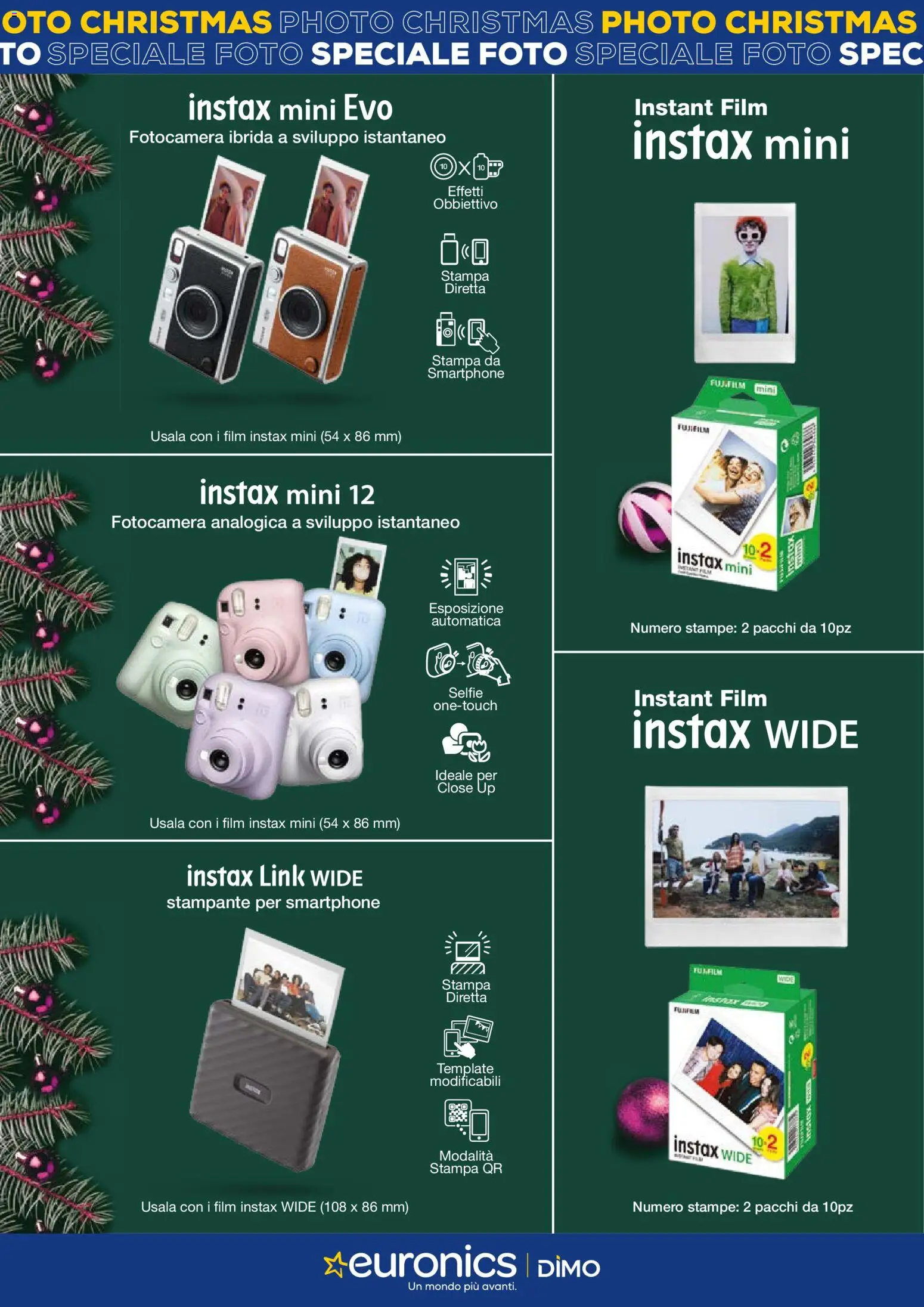 Volantino Euronics del 04.12.2025 | Pagina: 7 | Prodotti: Smartphone, Stampante, Fotocamera, Stampa