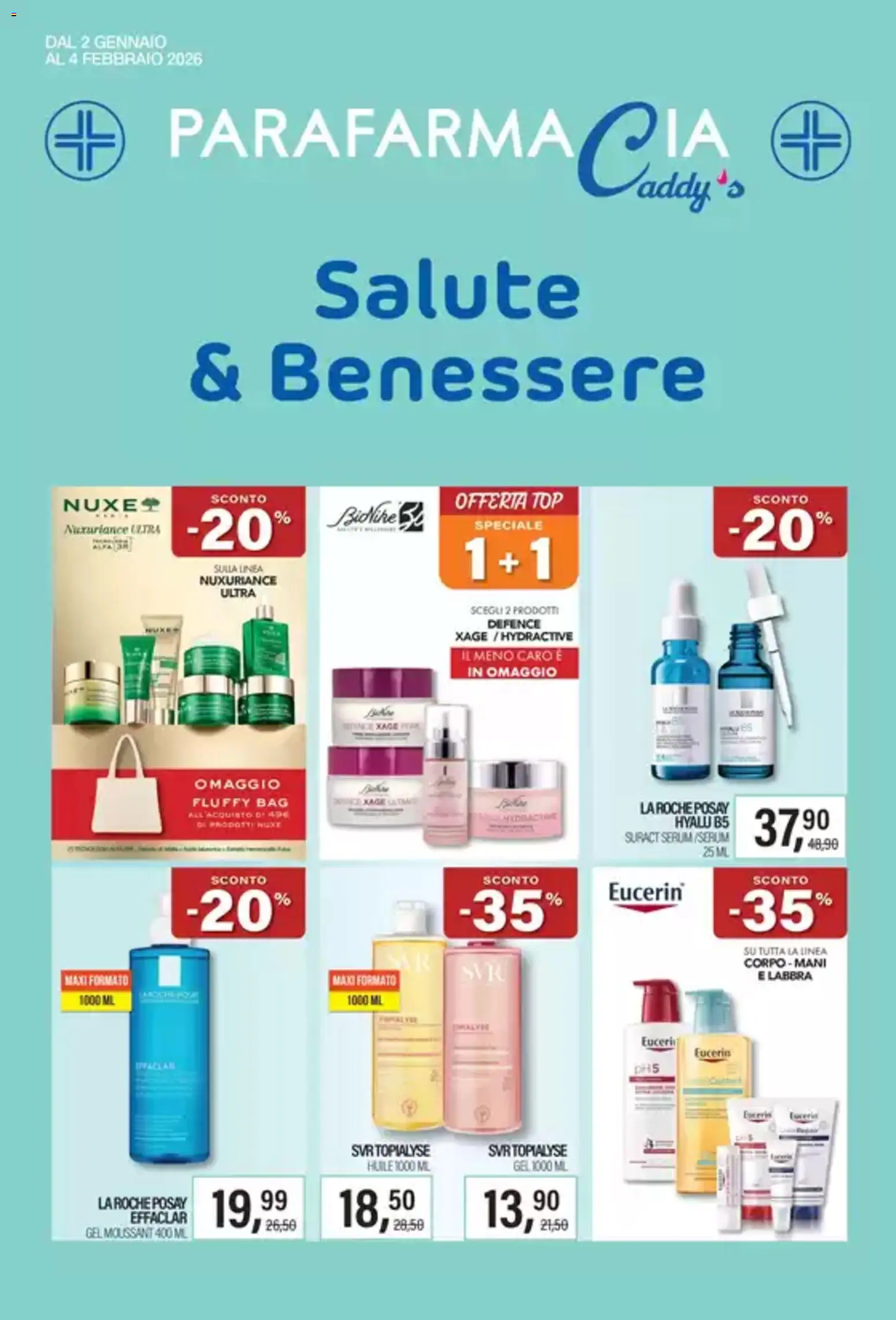 Volantino Caddy's del 02.01.2026 | Pagina: 1 | Prodotti: Top