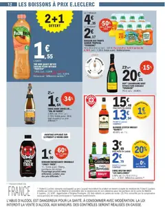 E.Leclerc - Prévisualisation de BOISSON ENERGISANTE ORIGINALE "CRAZY TIGER", Boisson energisante originale valide à partir de 30.12.2025 | Page: 12 | Produits: Pêche, Pomme, Cidre, Champagne