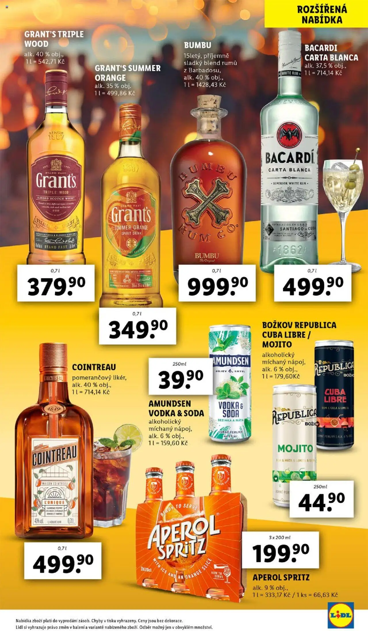 Lidl leták od 07.08.2025 | Strana: 27 | Produkty: Vodka, Whisky, Božkov, Cola
