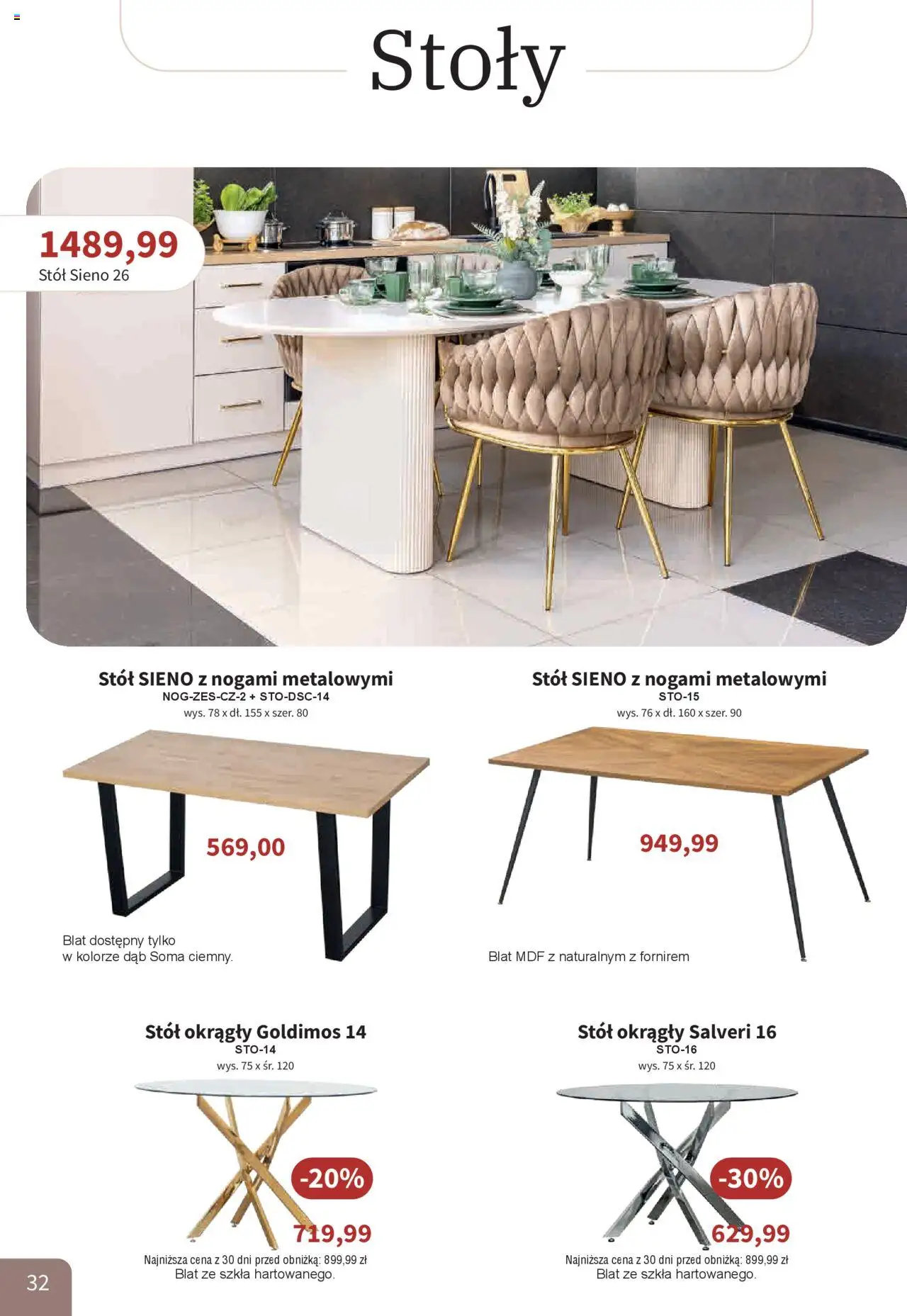 Bodzio Katalog od 01.10.2025 | Strona: 32 | Produkty: Stół