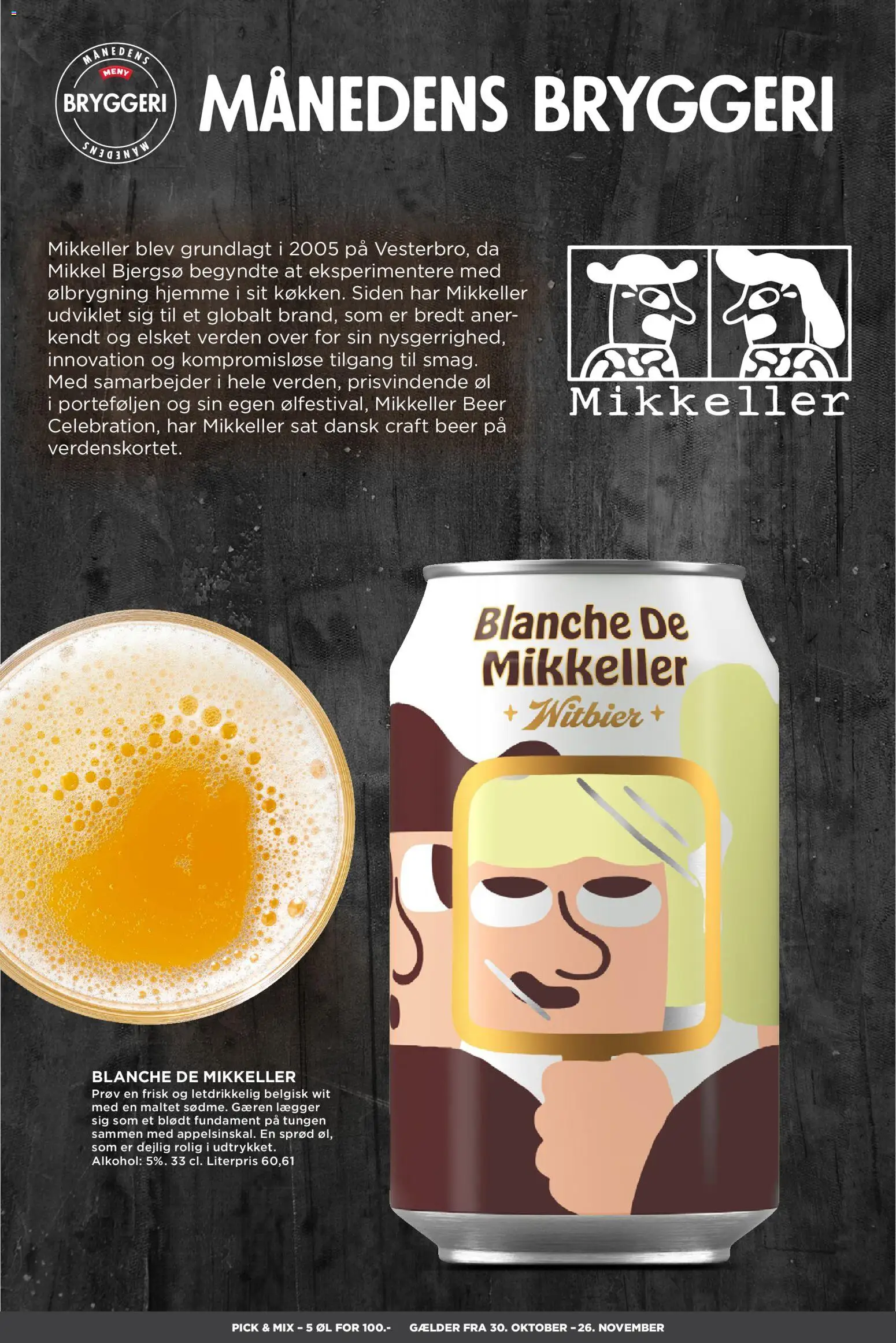 Meny tilbudsavis – gyldig fra 30.10.2025 | Side: 4 | Produkter: Øl, Søm