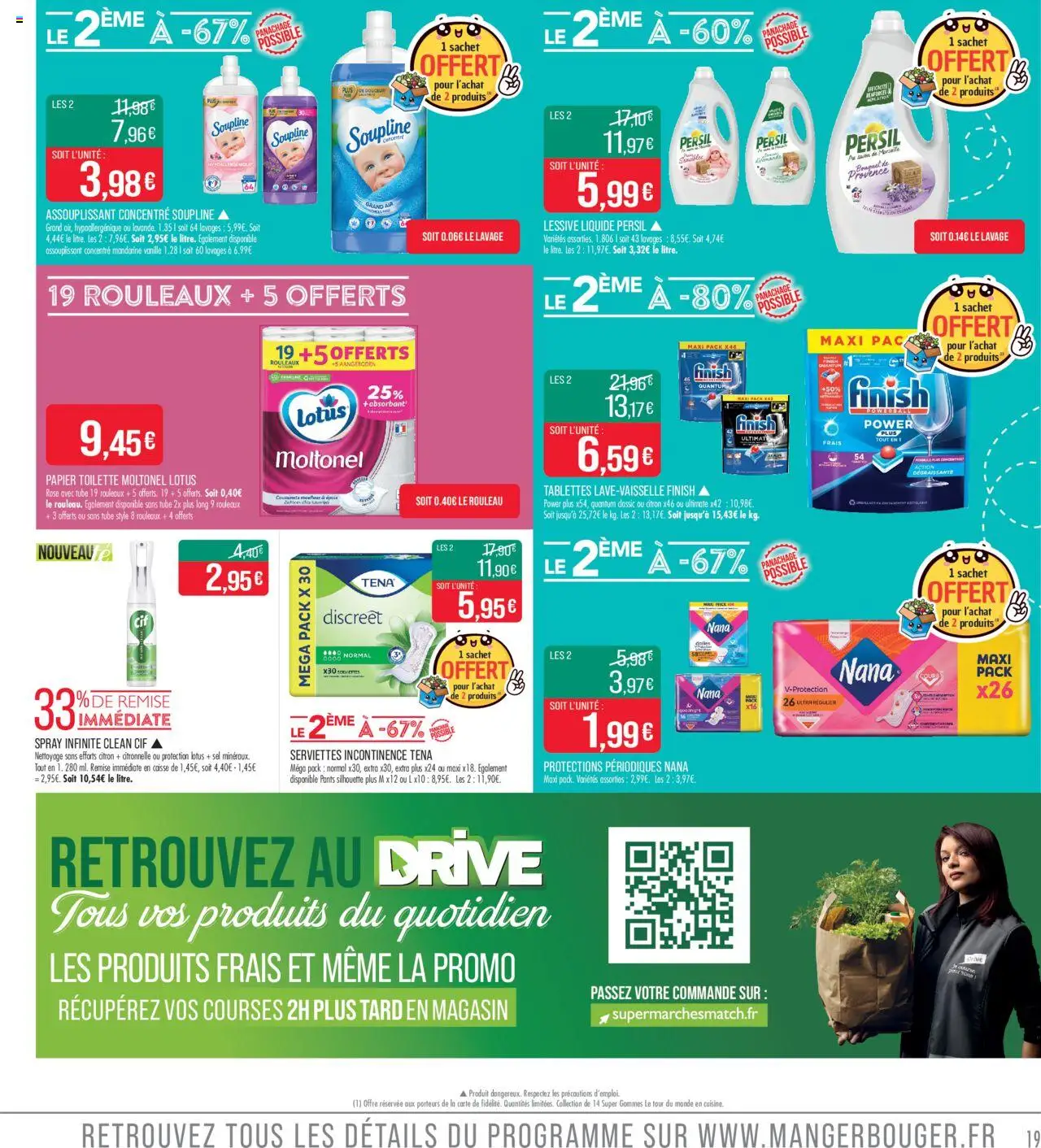  | Page: 19 | Produits: Rouleau, Sel, Lessive Liquide, Citronnelle